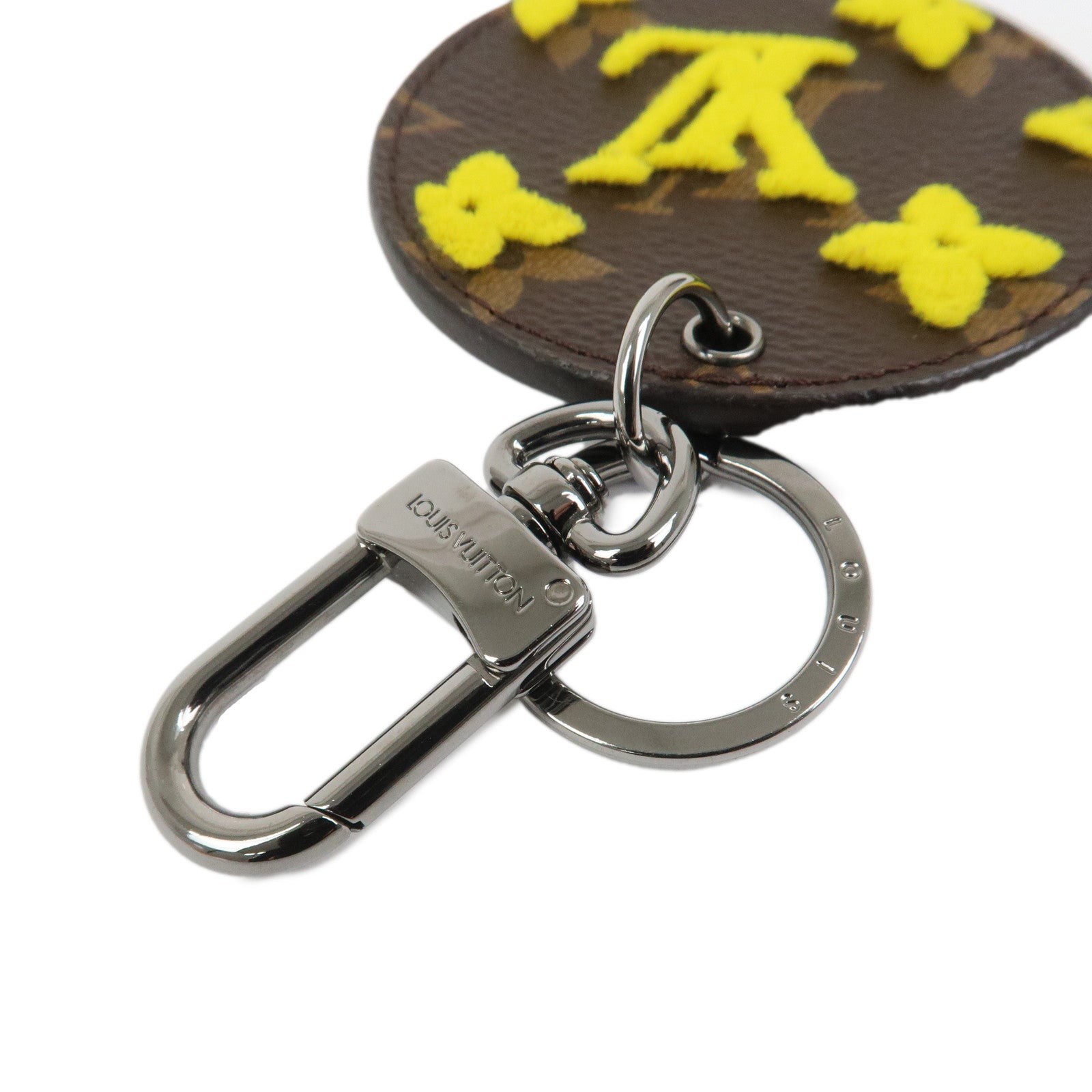 Louis Vuitton MonogramTuffetage PorteCles Illustre Bag Charm MP2627