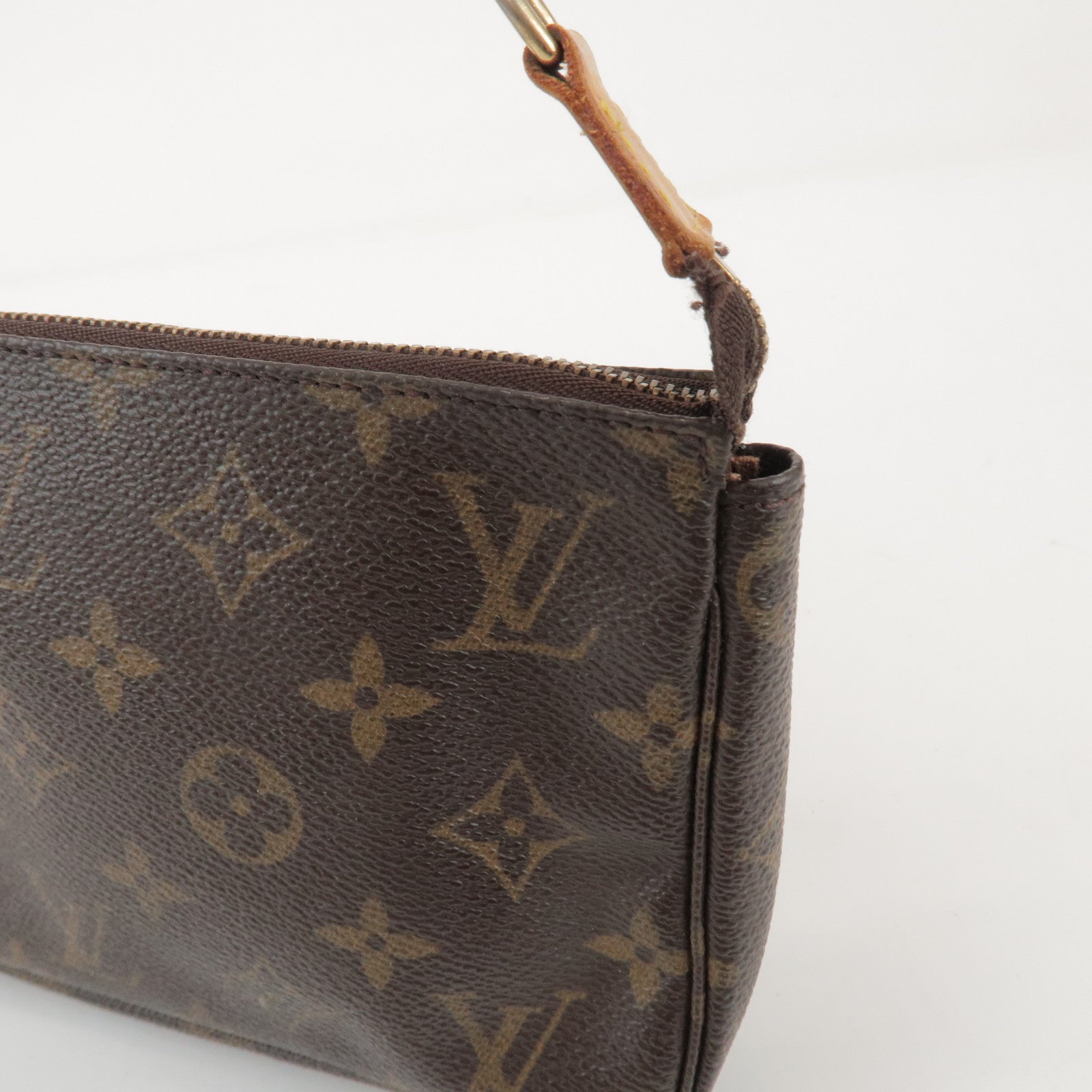 Louis Vuitton Monogram Pochette Accessoires Pouch Hand Bag M51980