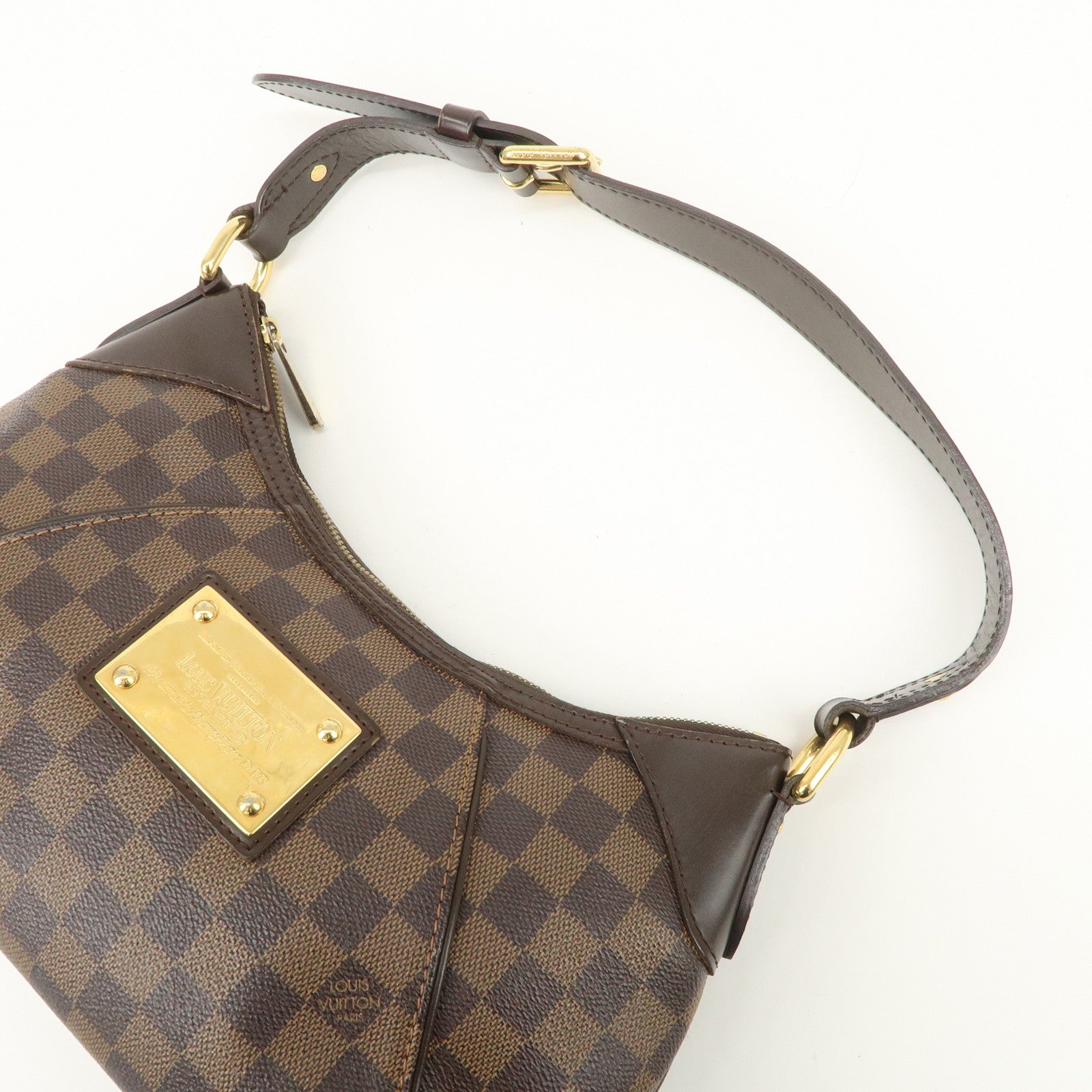 Louis Vuitton Damier Canvas Thames PM Shoulder Bag Hand Bag N48180