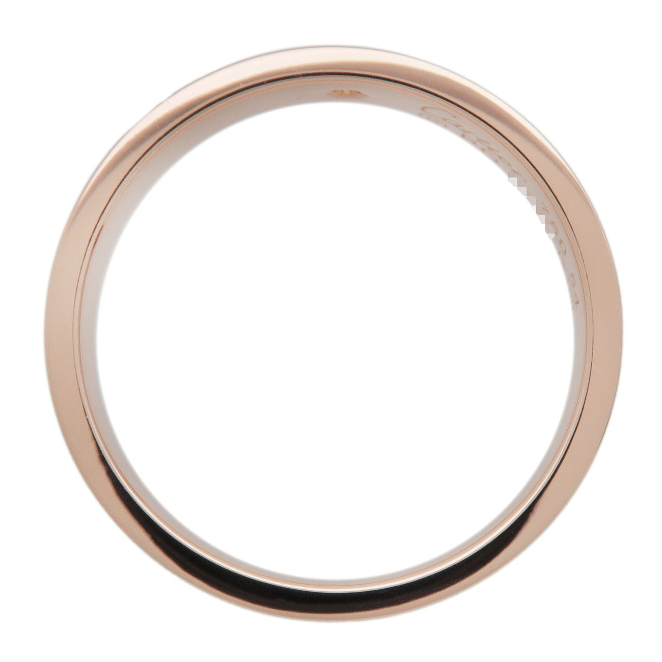 Cartier Mini Love 1P Diamond Ring K18 750PG Rose Gold #54 US7 EU54