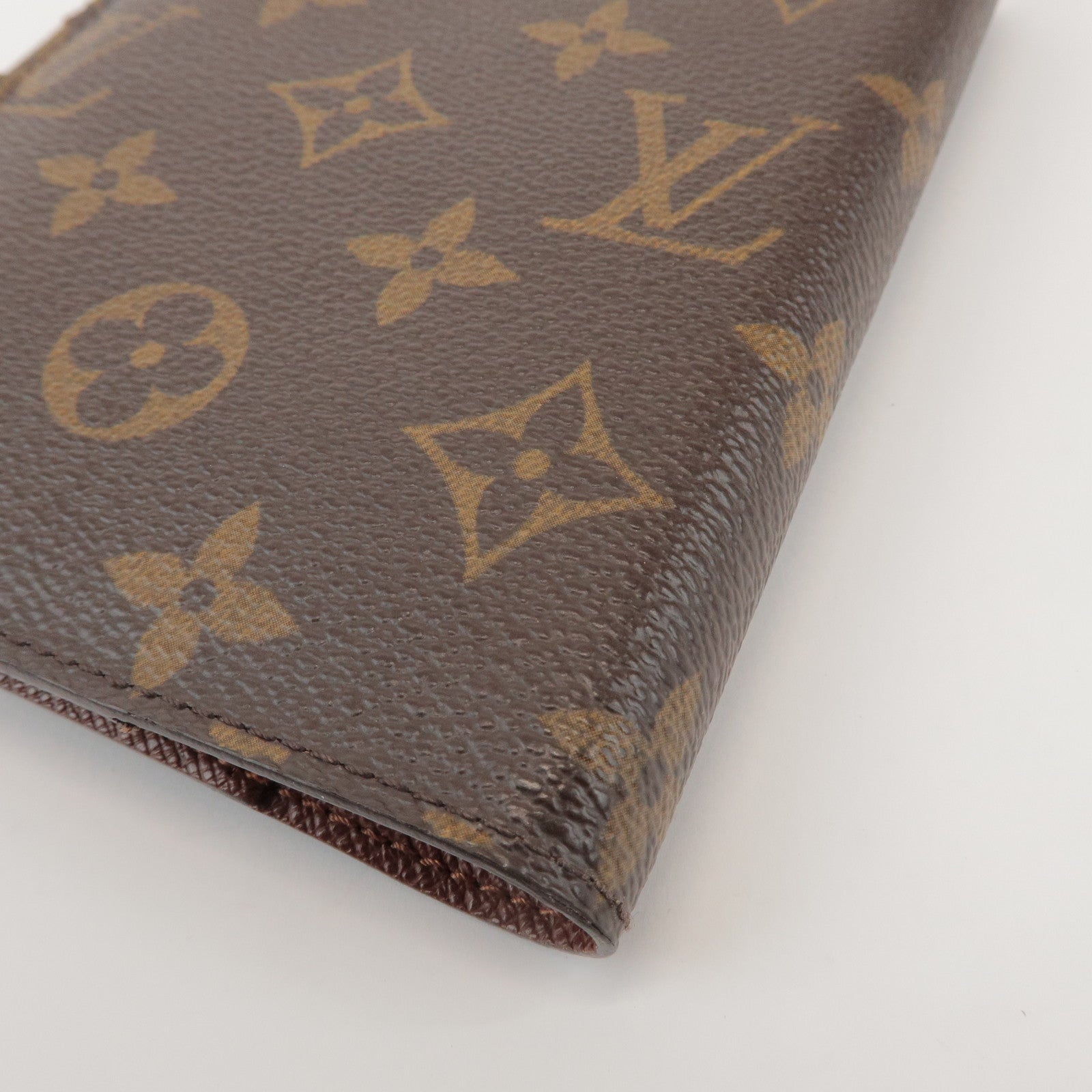 Louis Vuitton Monogram Agenda PM Planner Cover Brown R20005