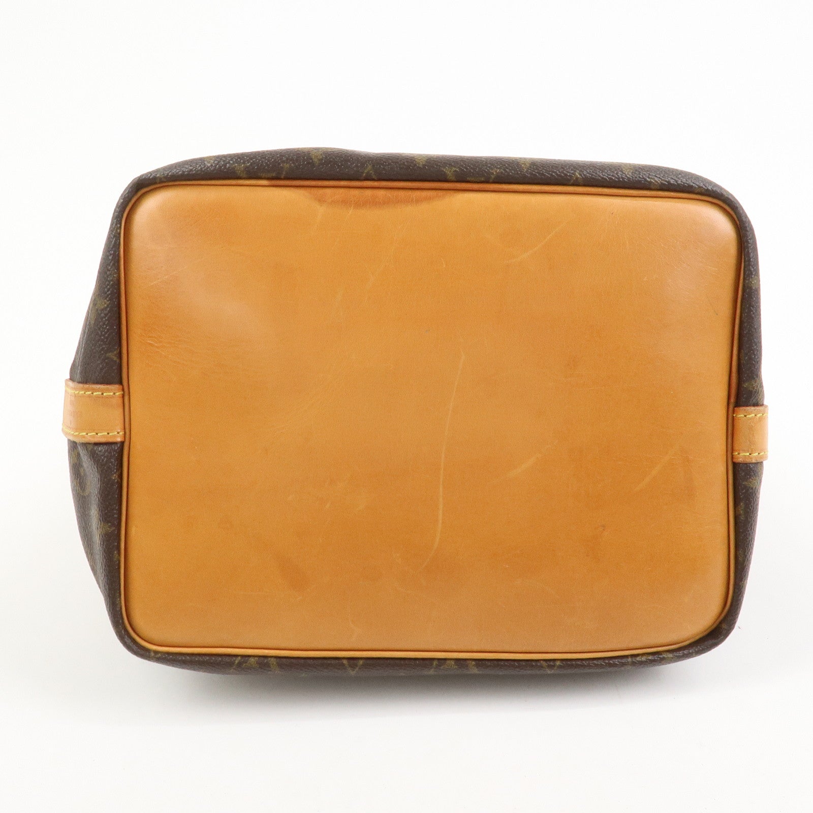Louis Vuitton Monogram Petit Noe Shoulder Bag Brown M42226