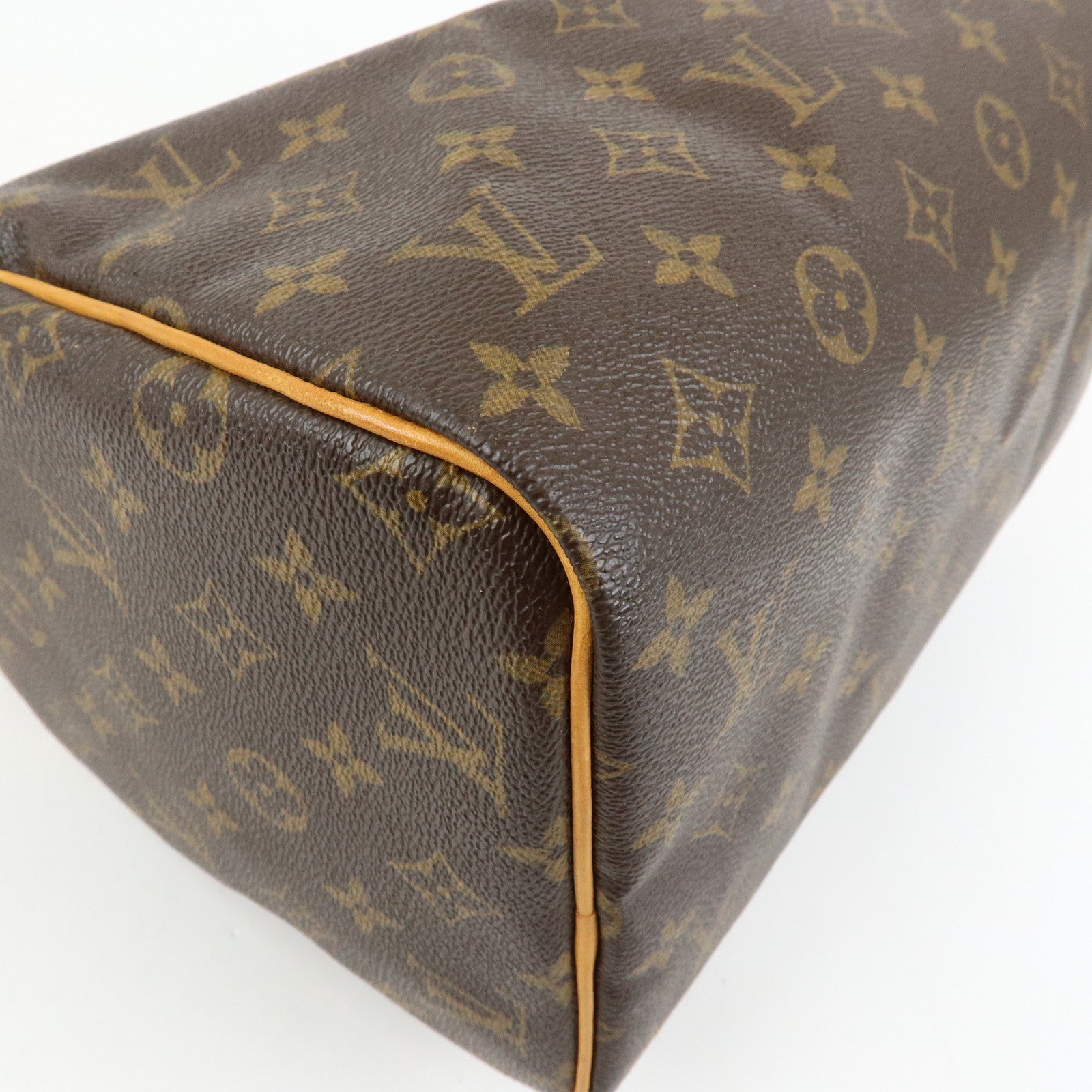 Louis Vuitton Monogram Speedy 30 Boston Bag Hand Bag Brown M41526