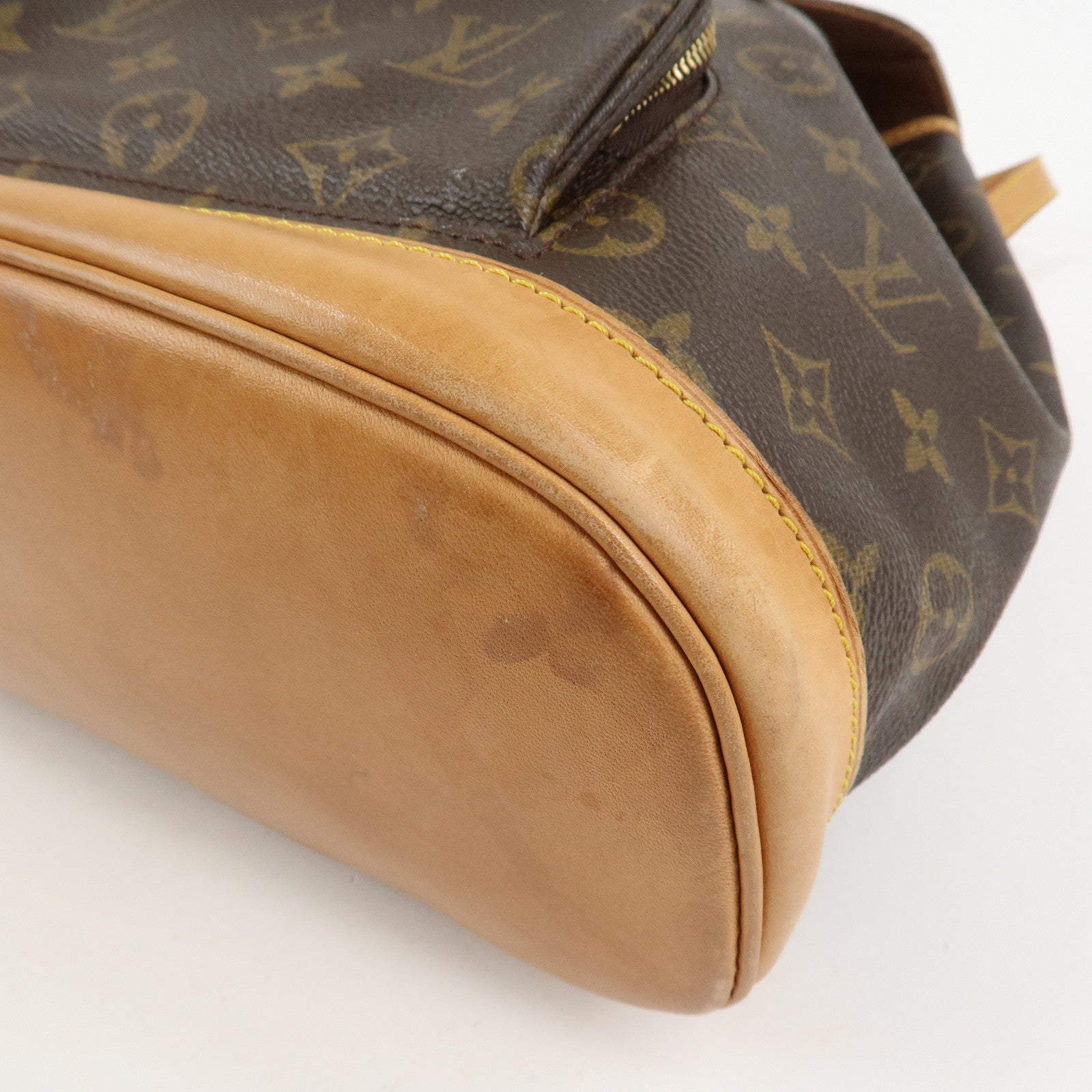Louis Vuitton Monogram Canvas Montsouris MM Backpack Brown M51136