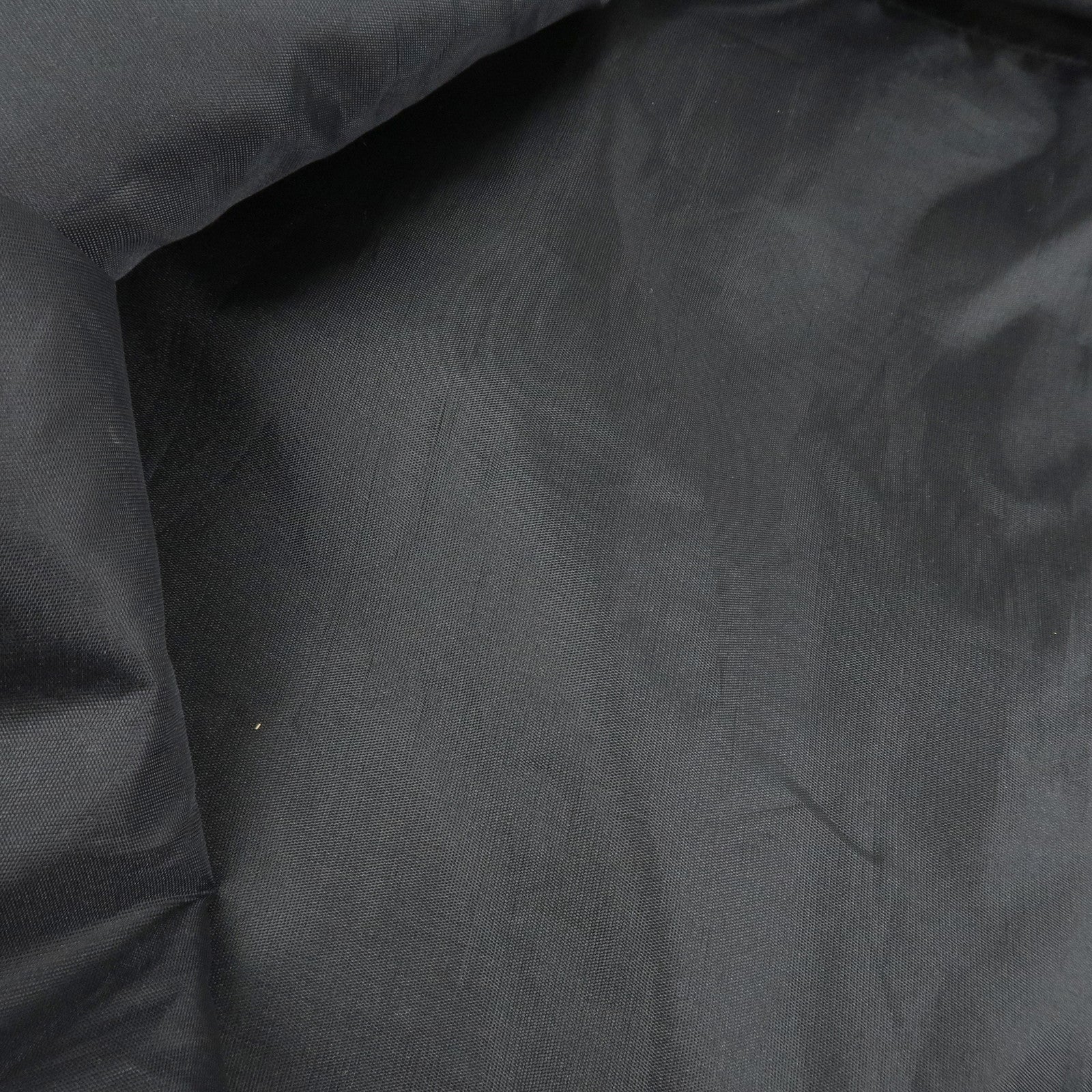 SAINT LAURENT Logo Nylon Black Hand Bag Multicolor