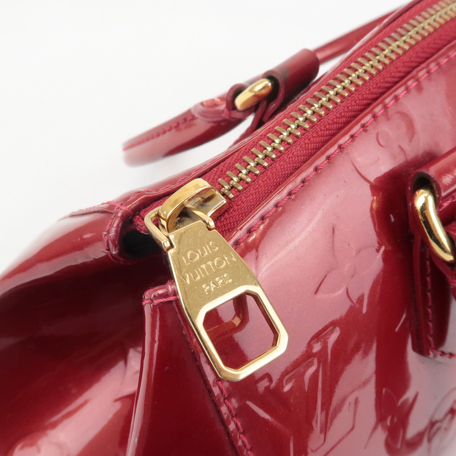 Louis Vuitton Monogram Sherwood PM Vernis Leather Shoulder Bag M91494 Used