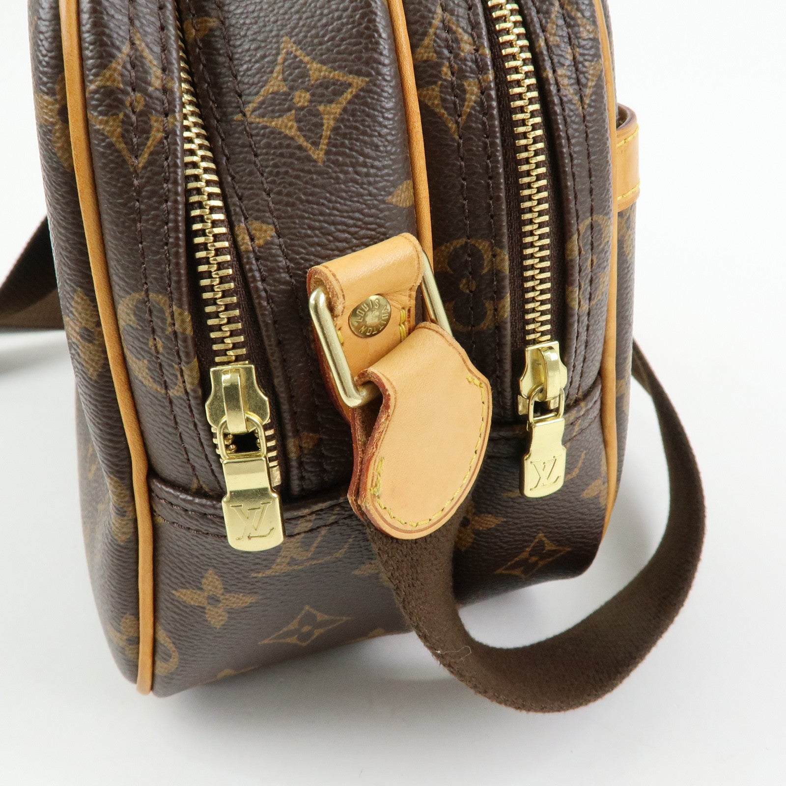 Louis Vuitton Monogram Reporter PM Shoulder Crossbody Bag M45254