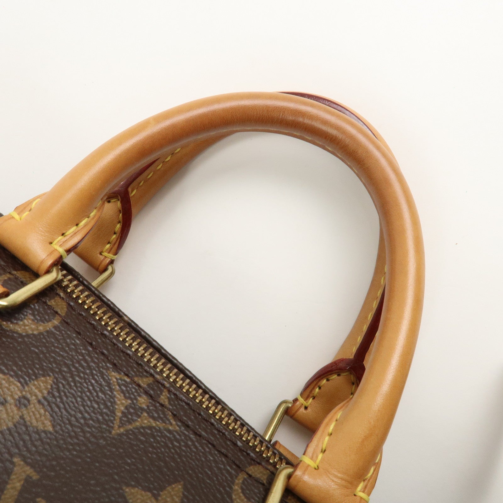 Louis Vuitton Monogram Speedy 25 Boston Bag Hand Bag Brown M41528