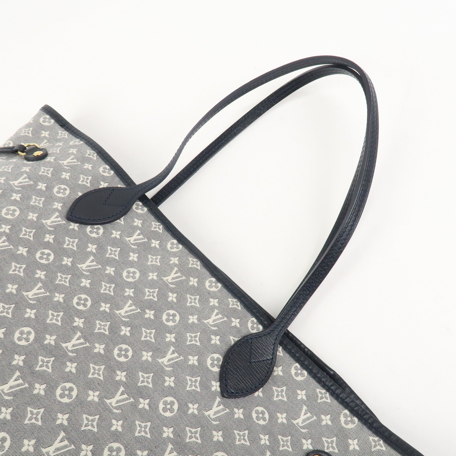 Louis Vuitton Monogram Idylle Neverfull MM Tote Bag Encre M40514
