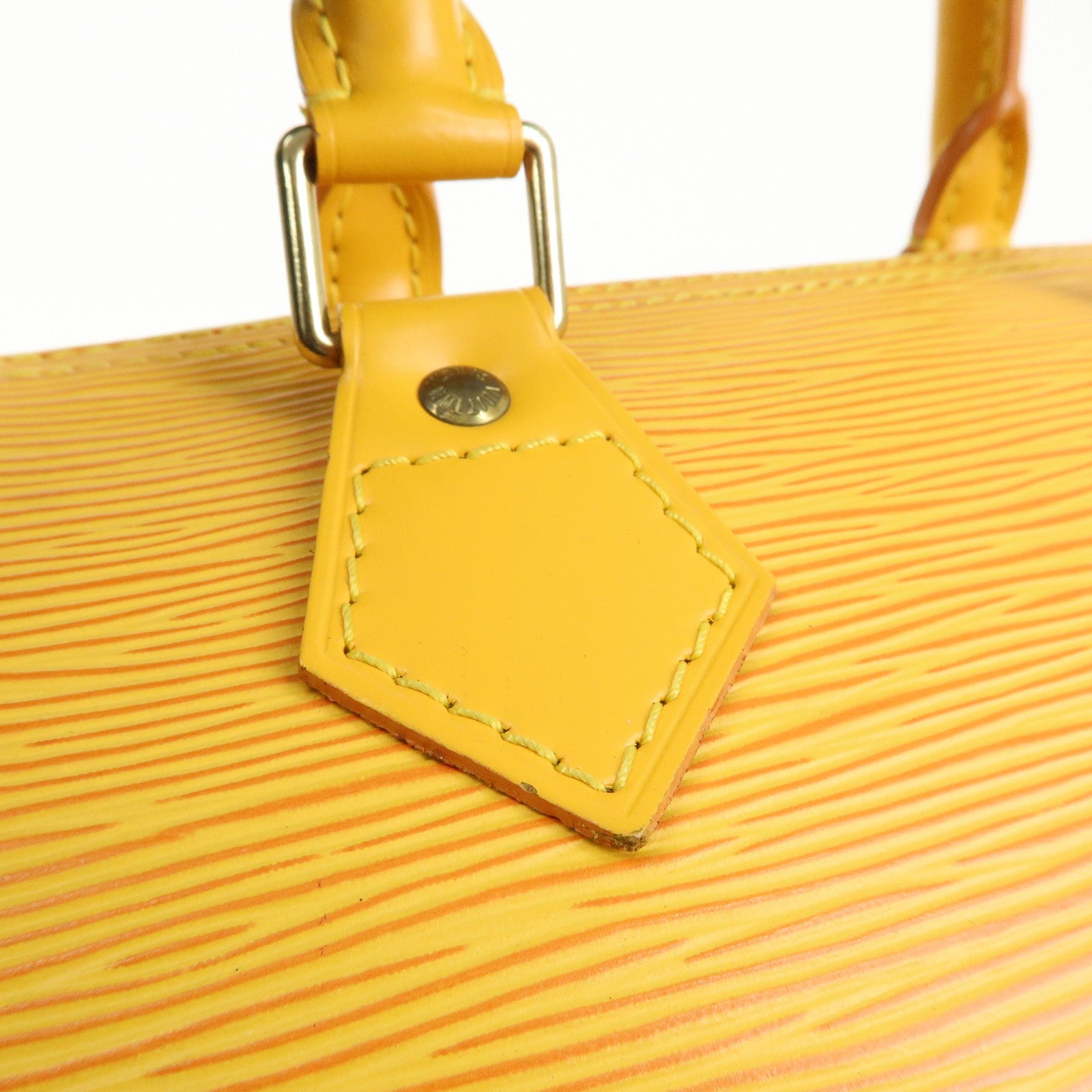Louis Vuitton Epi Speedy 25 Boston Bag Hand Bag Yellow M43019