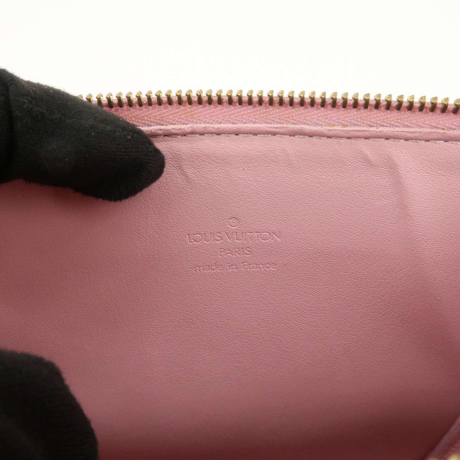 Louis Vuitton Monogram Vernis Leather Motto Shoulder Bag M91034