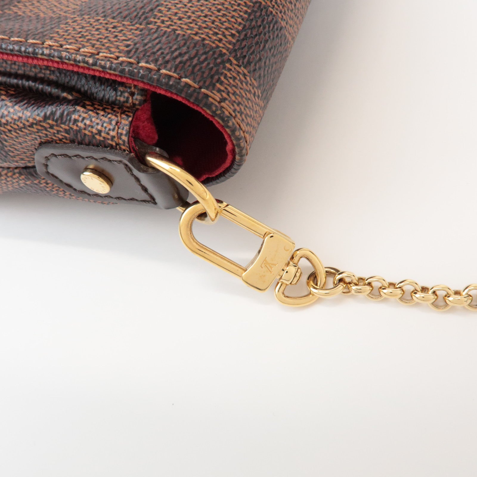 Louis Vuitton Damier Favorite MM Canvas 2Way Shoulder Bag N41129