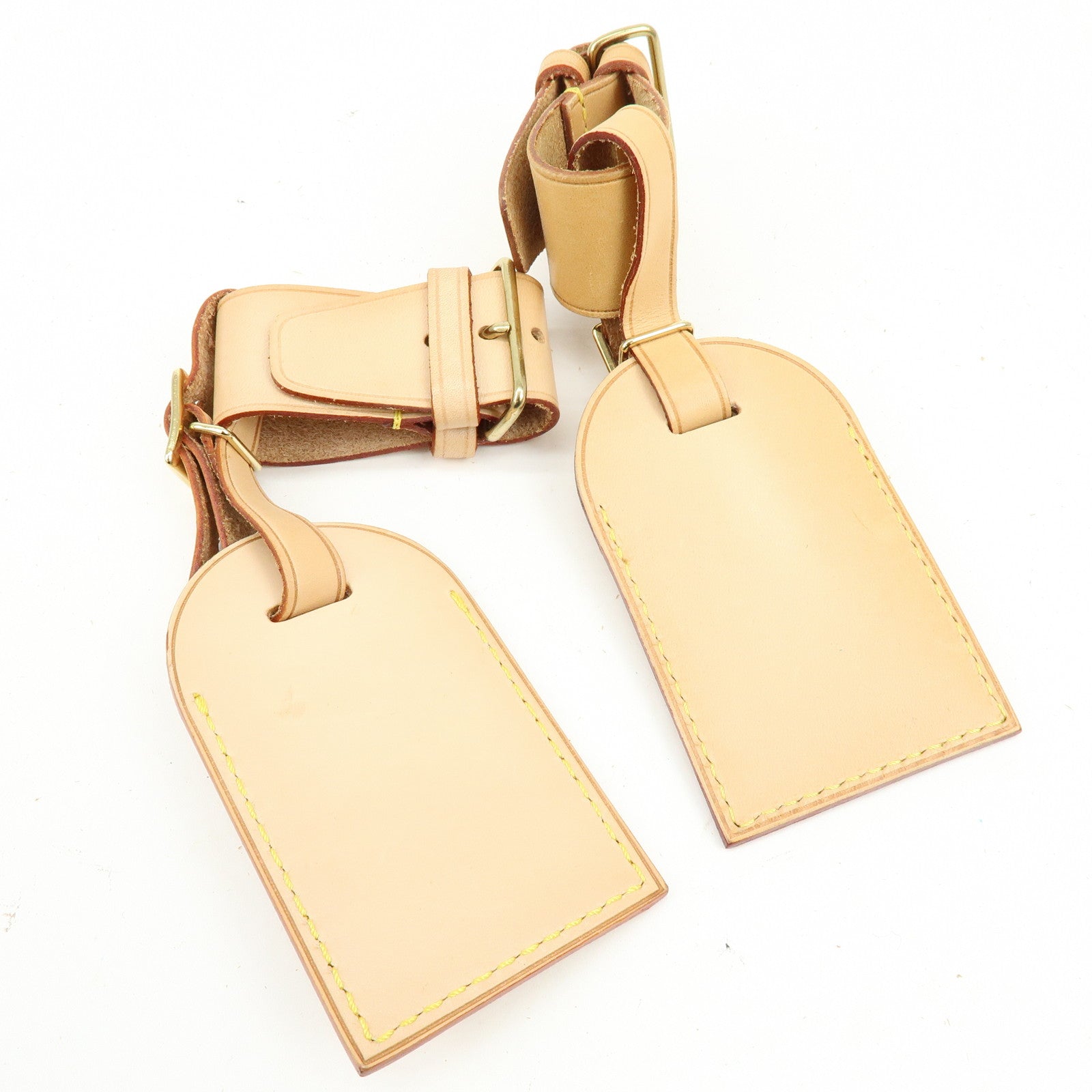 Louis Vuitton Set of 10 Leather Name Tag & Poignet