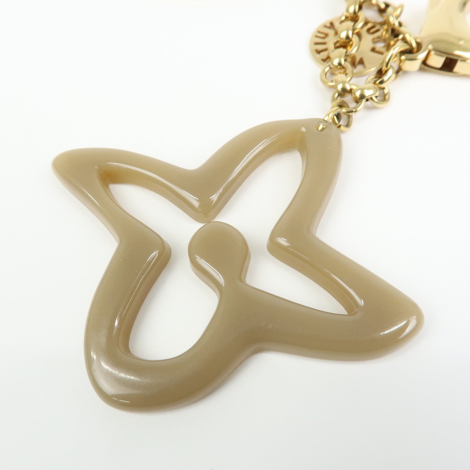 Louis Vuitton Cruise Line Plastic Metal Bag Charm Key Charm M65648