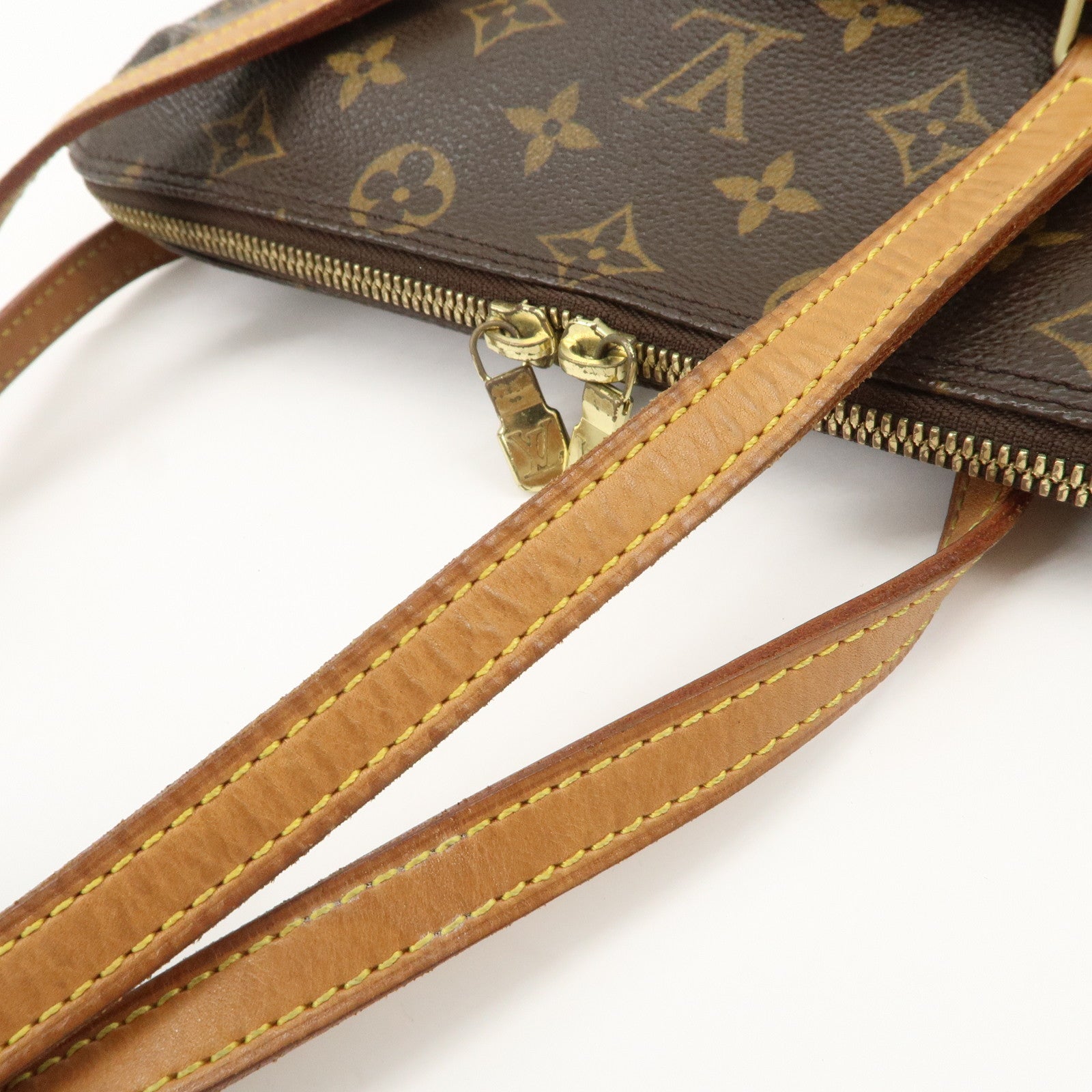 Louis Vuitton Monogram Coussin GM Hand Bag Shoulder Bag Brown M51141 Used