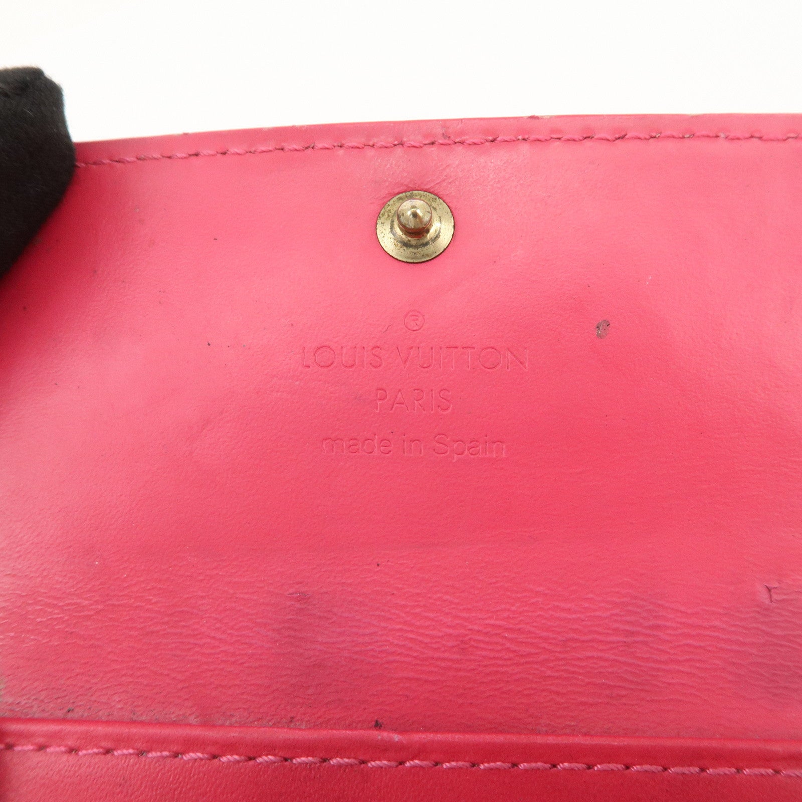 Louis Vuitton Vernis Set of 2 Multicles 4 Key Case M91976 M91252 Used