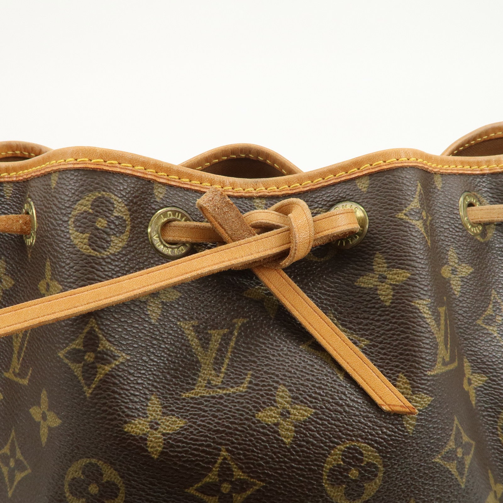Louis Vuitton Monogram Noe Shoulder Bag Hand Bag Brown M42224