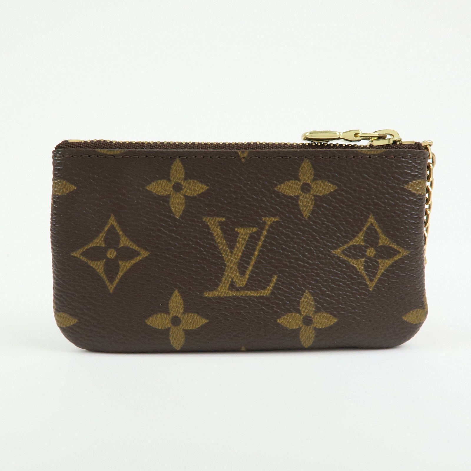 Louis Vuitton Monogram Pochette Cles Coin Case Key Case M62650