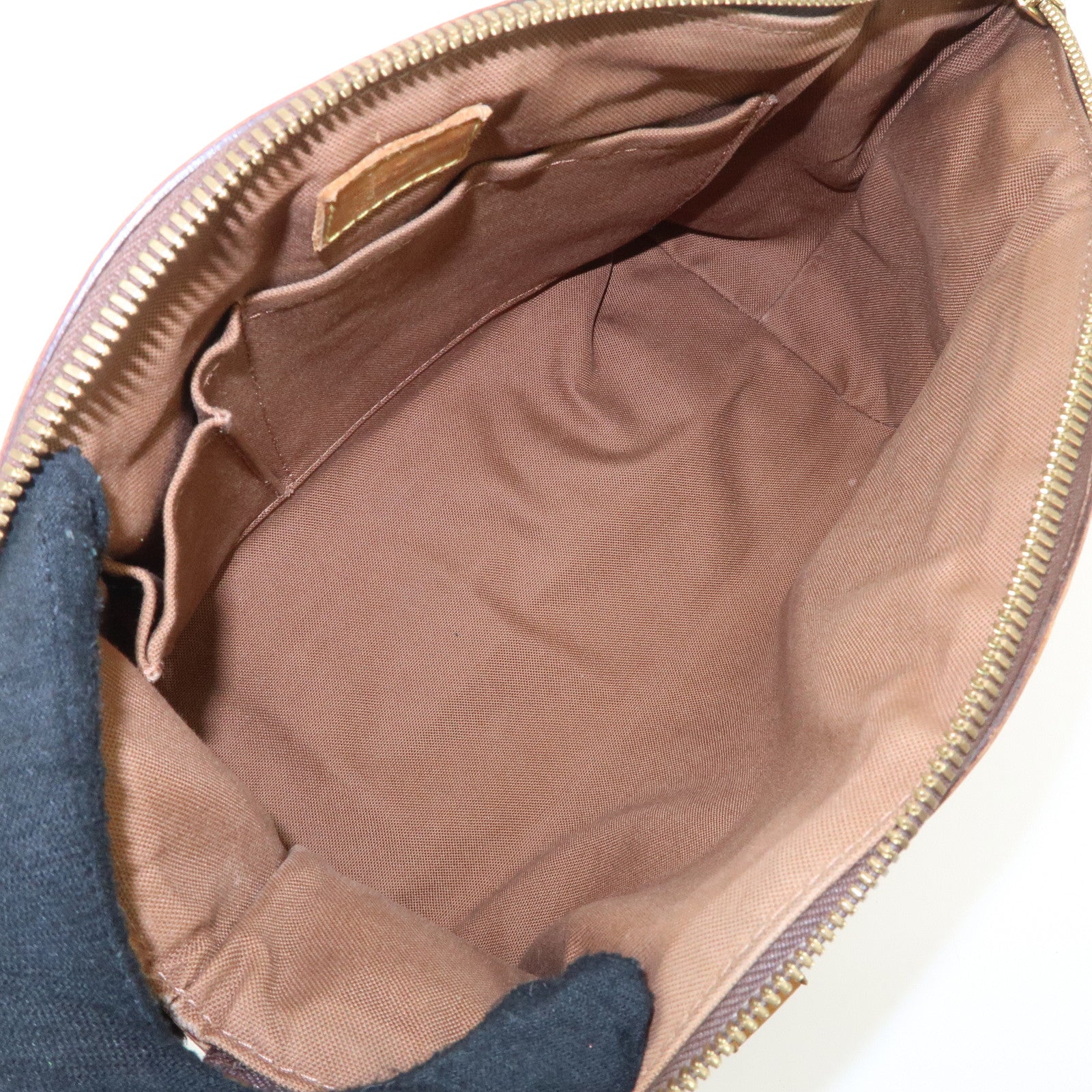 Louis Vuitton Monogram Tivoli PM Hand Bag Brown M40143 Used