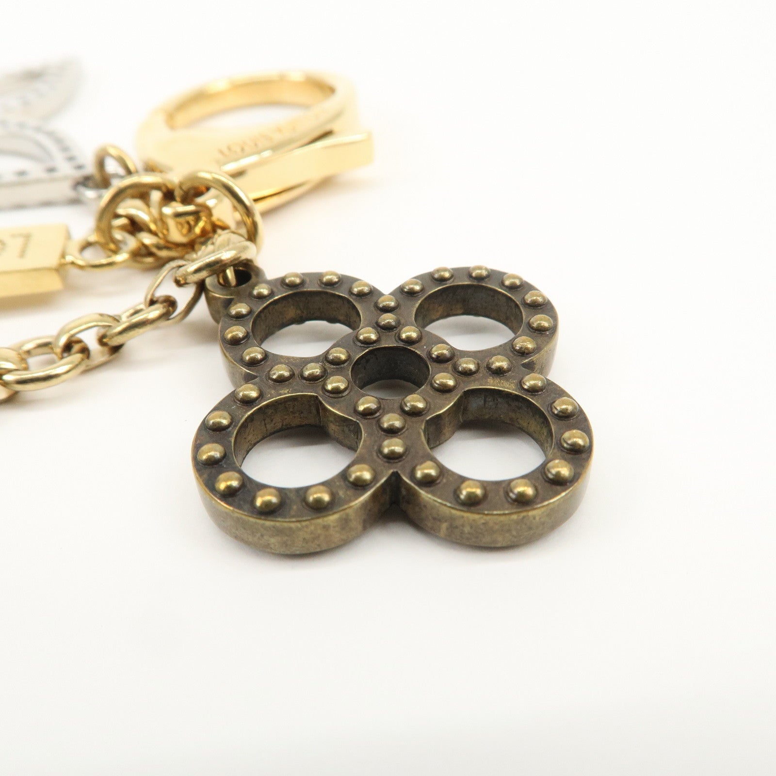 Louis Vuitton Bijoux Sac Tapage Metal Bag Charm Gold Silver M65090