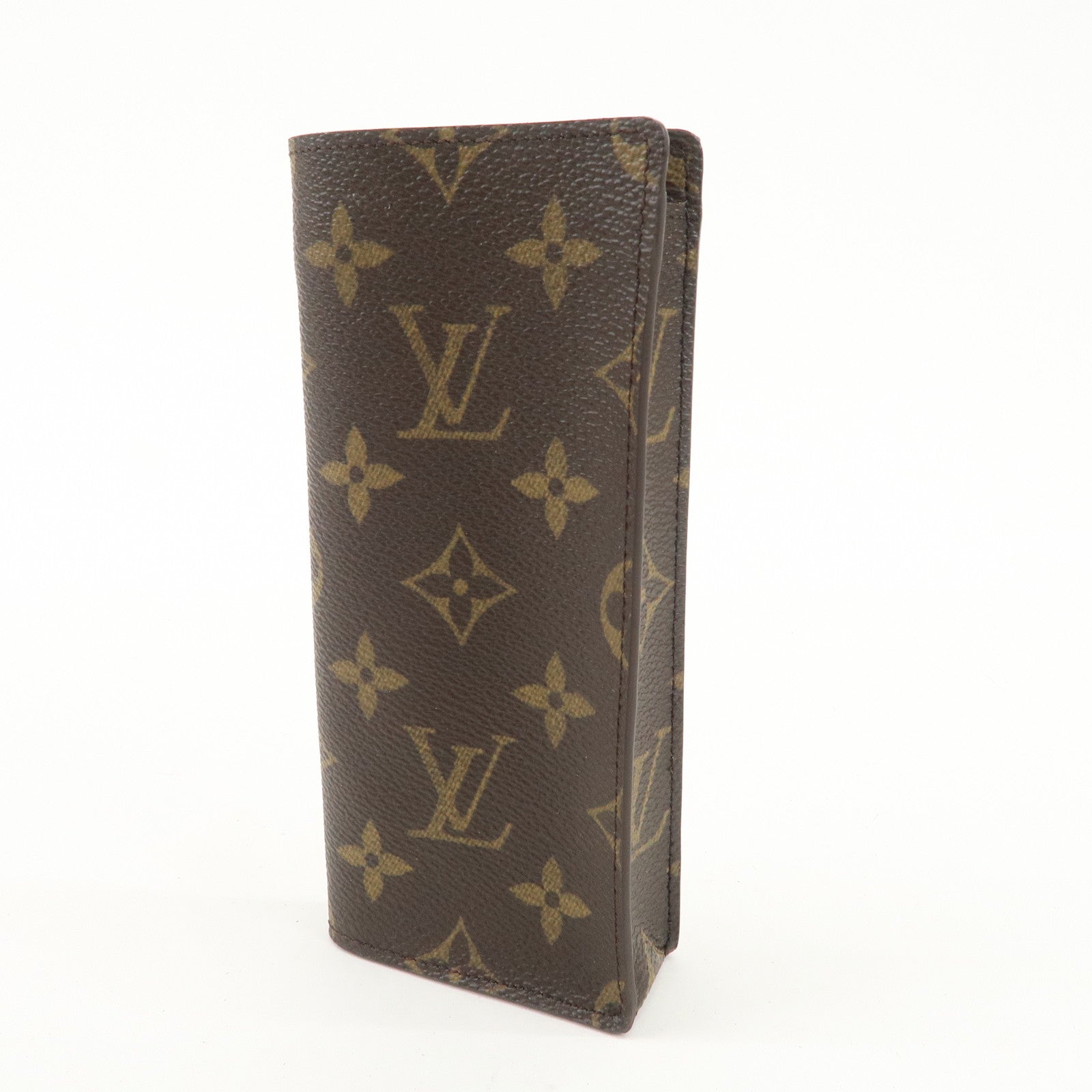 Louis Vuitton Set of 2 Monogram Canvas Glass Case M62970 M62962 Used