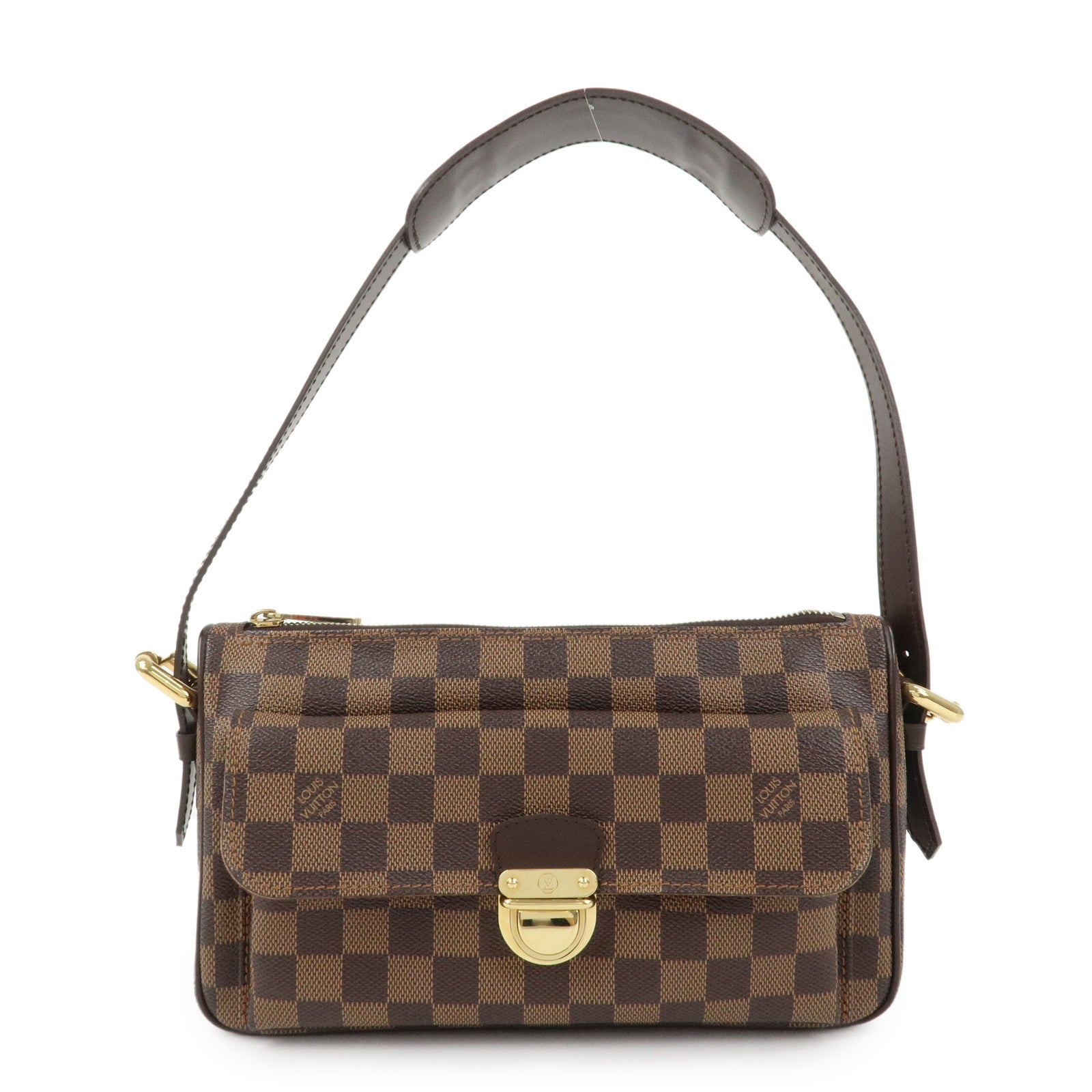 Louis Vuitton Damier Ravello GM Shoulder Bag Hand Bag Brown N60006