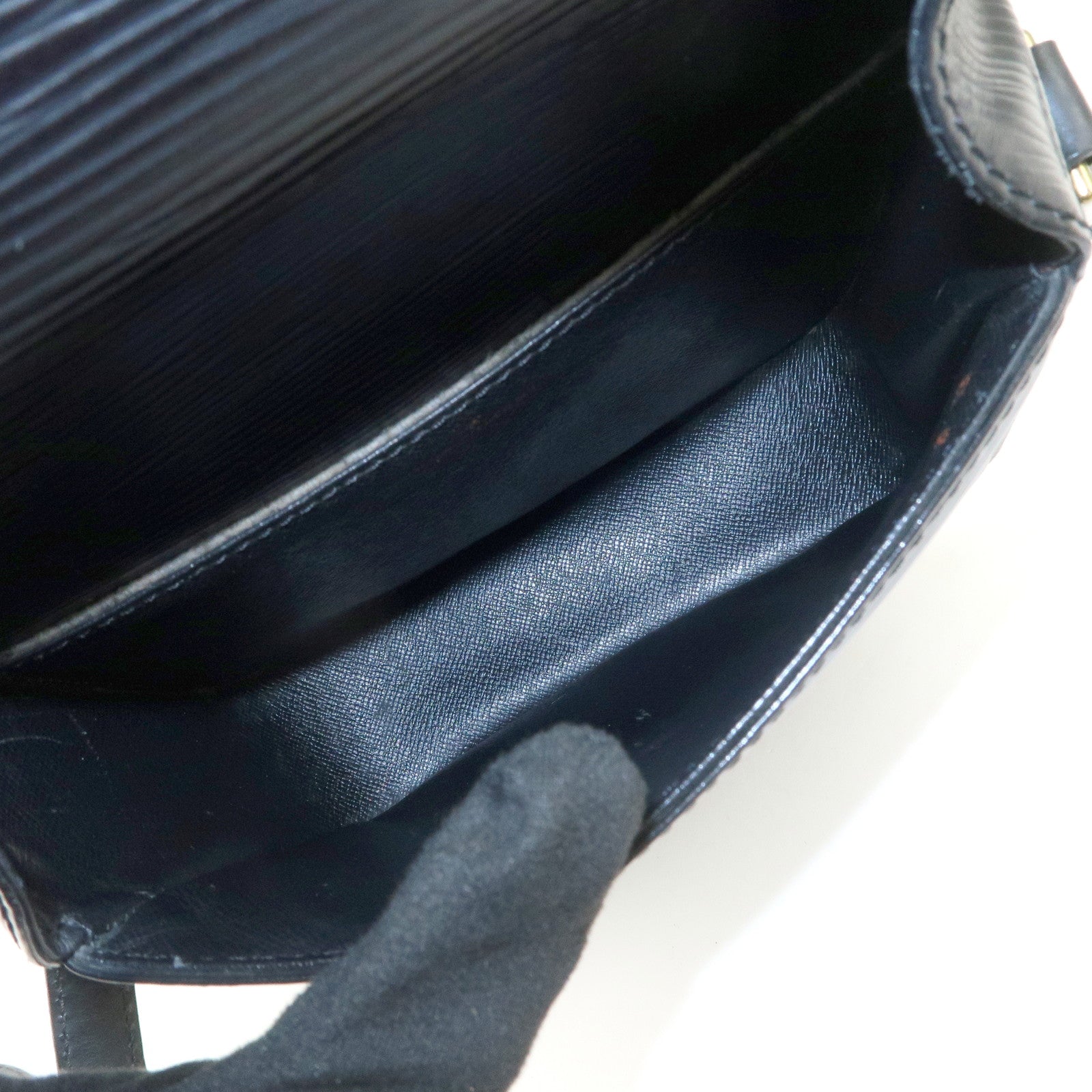 Louis Vuitton Epi Mini Saint Cloud Shoulder Bag Black M52212