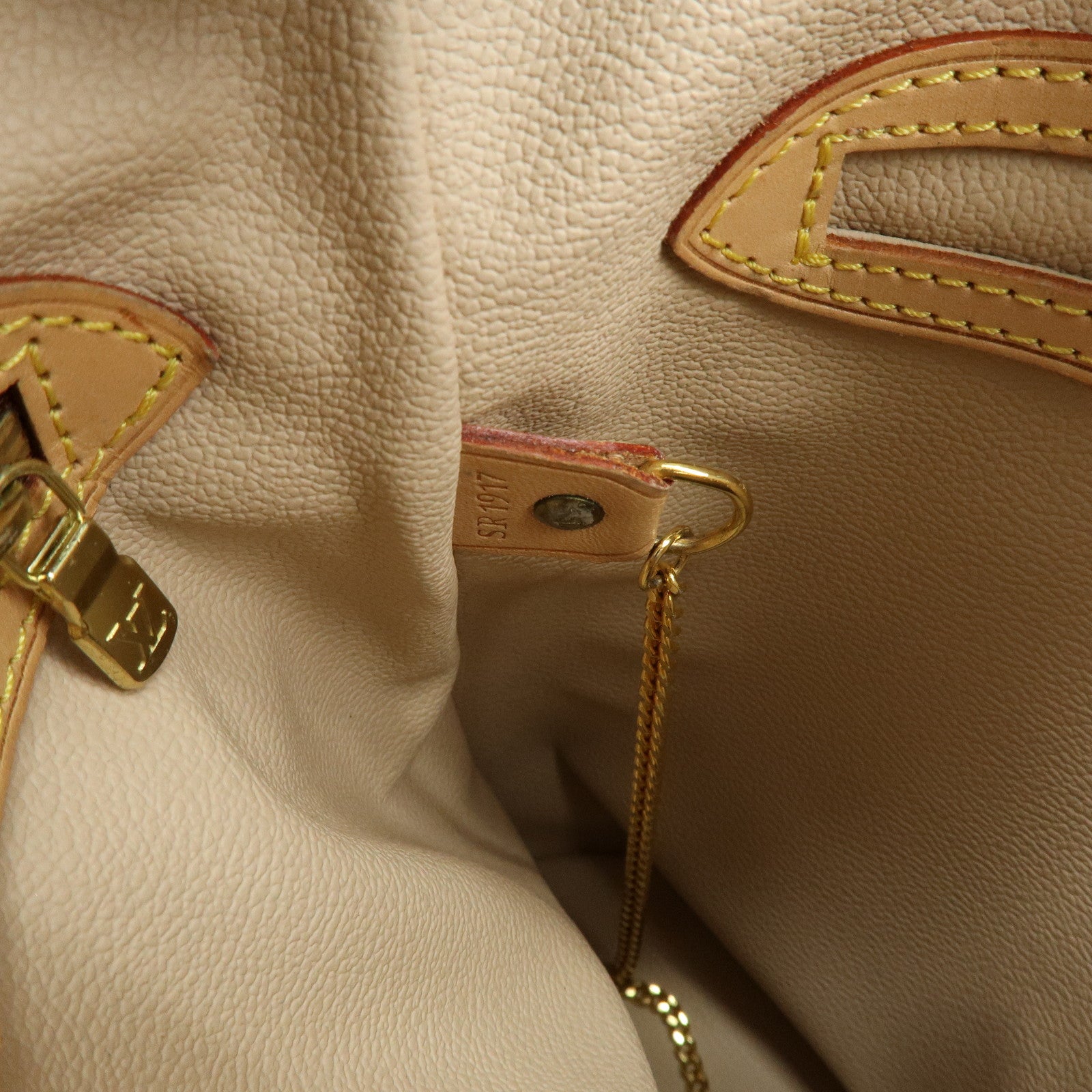 Louis Vuitton Monogram Canvas Bucket PM Hand Bag Brown M42238