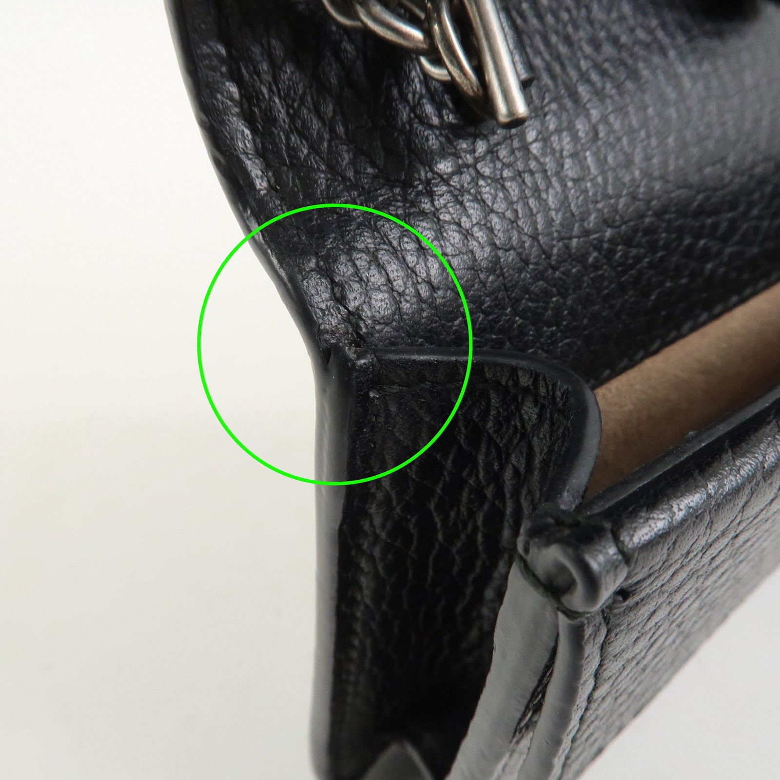 GUCCI Dionysus Super Mini Bag Leather Chain Shoulder Bag 476432