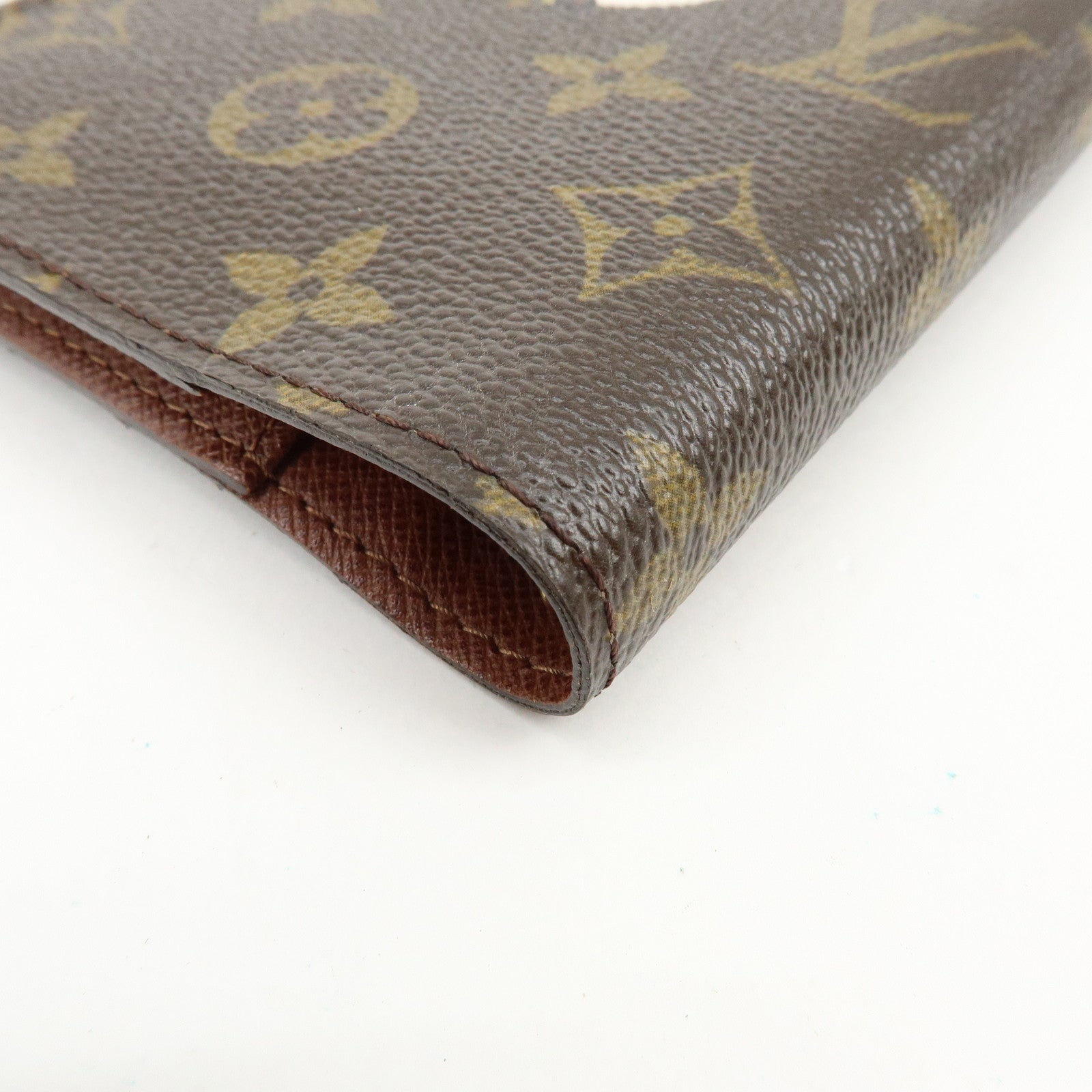 Louis Vuitton Monogram Panda Agenda PM Planner Cover Brown R20011