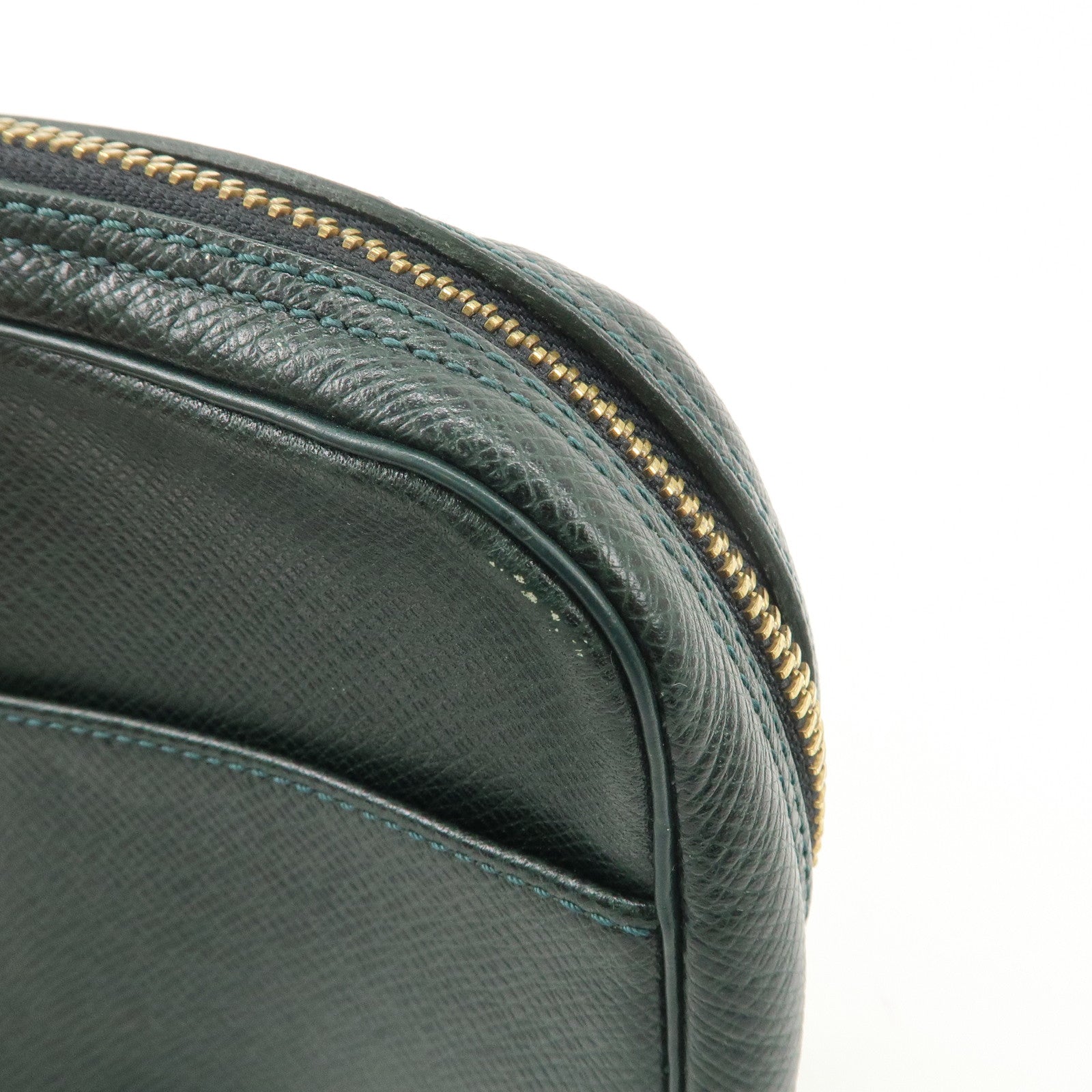 Louis Vuitton Set of 2 Taiga Leather Pouch Epicea M30214 M30304 Used