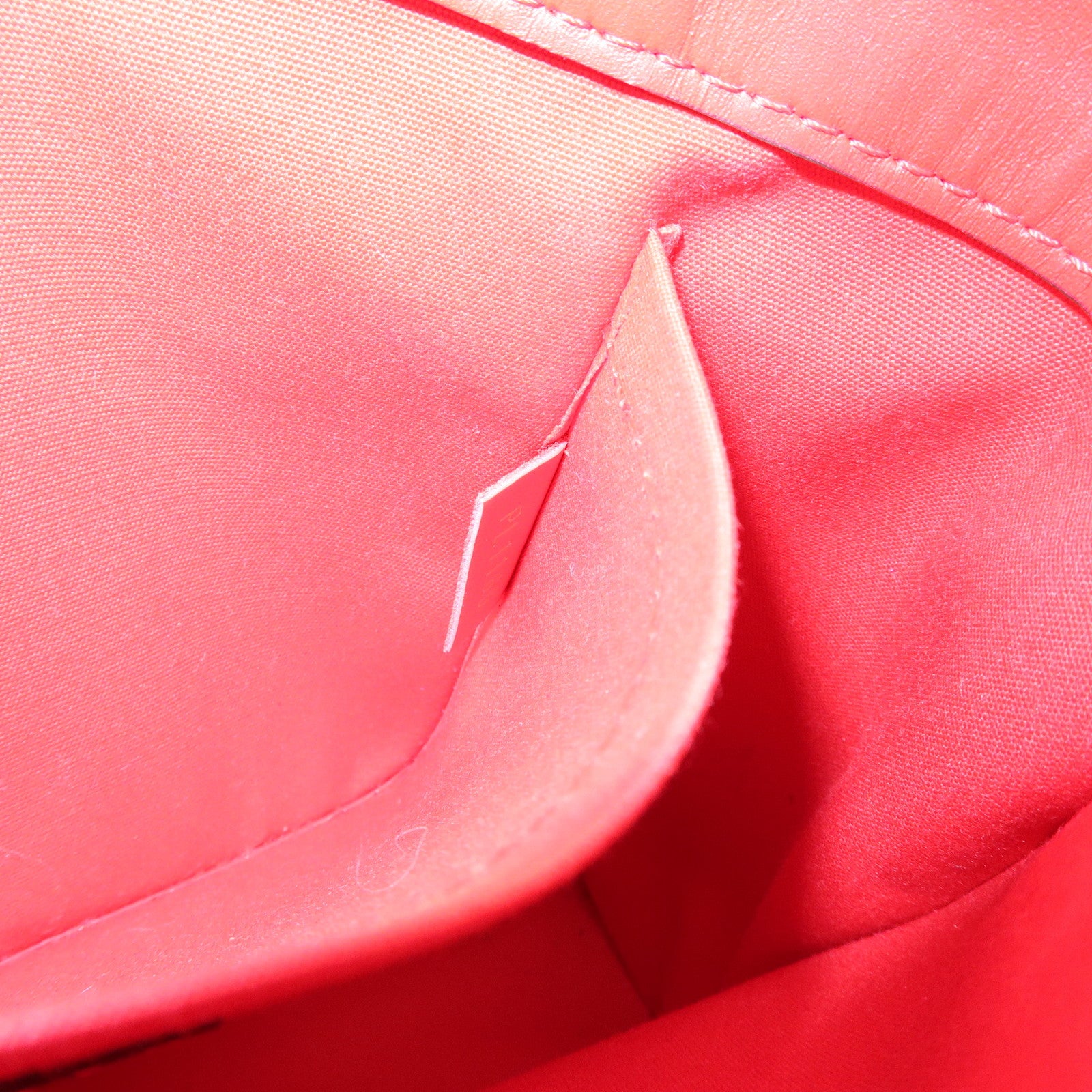 Louis Vuitton Monogram Vernis Montaigne BB 2Way Bag Cerise M50170