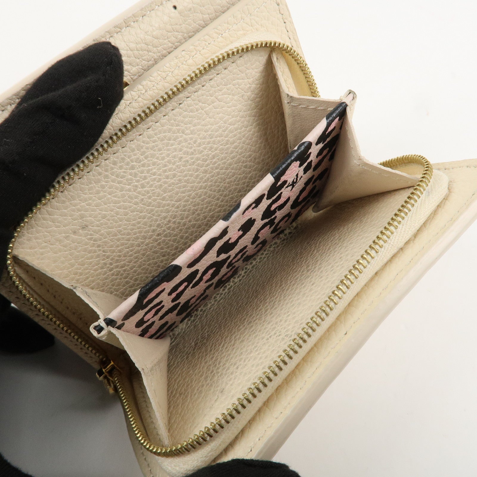 Louis Vuitton Monogram Empreinte Portefeuille Clea Wallet M80754 Used