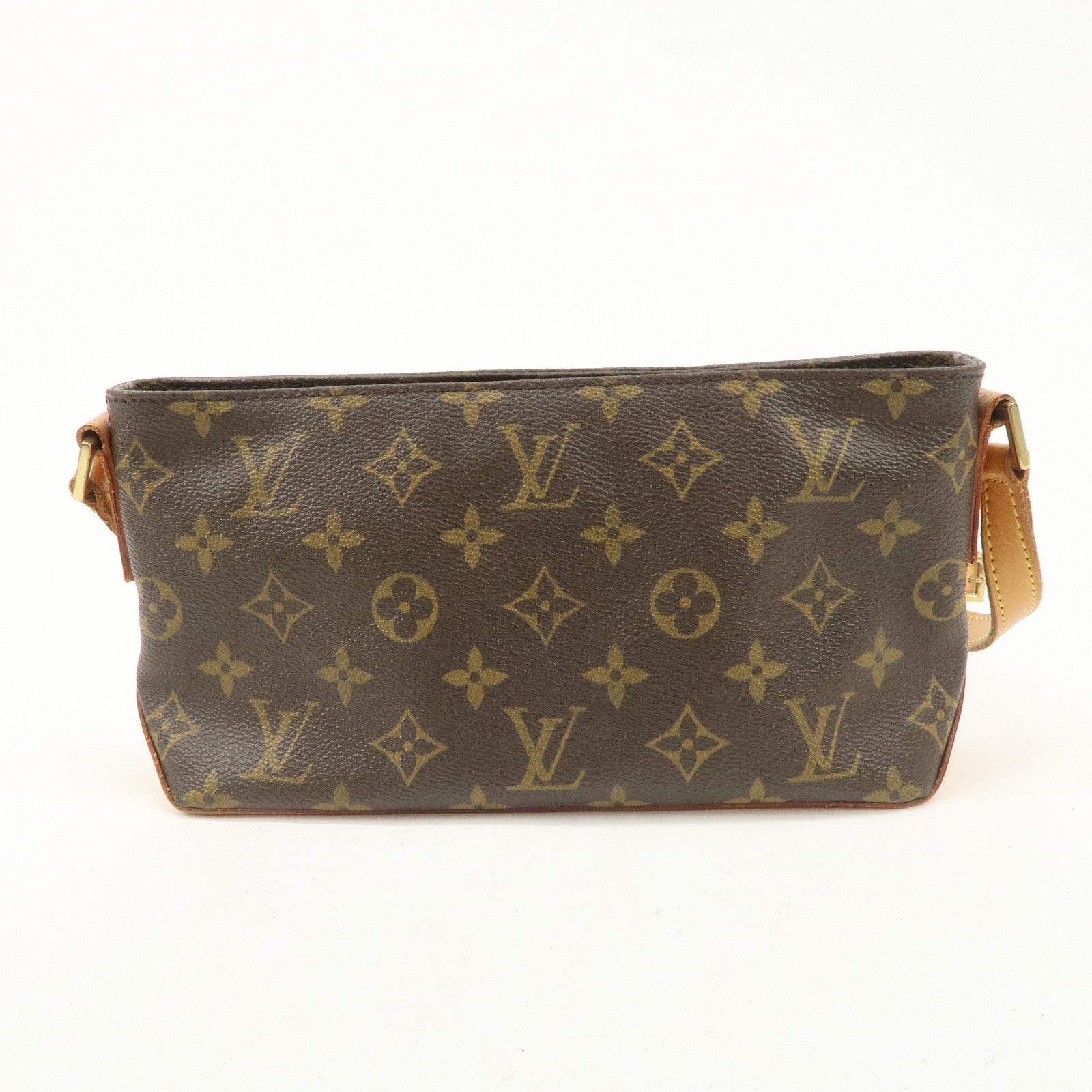 Louis Vuitton Monogram Trotteur Shoulder Bag Brown M51240