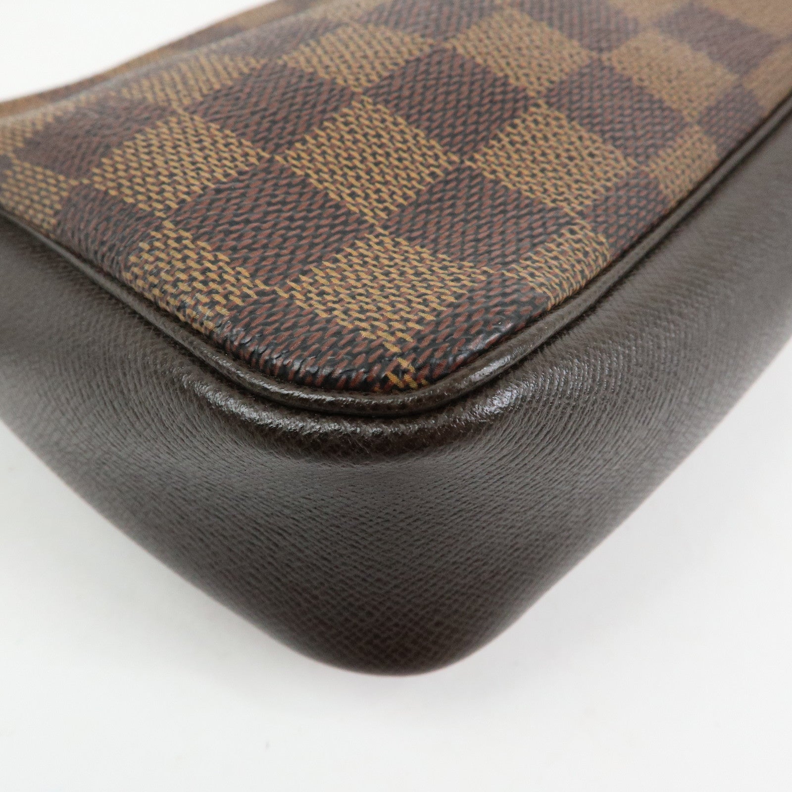 Louis Vuitton Damier Trousse Makeup Accessory Pouch Brown N51982