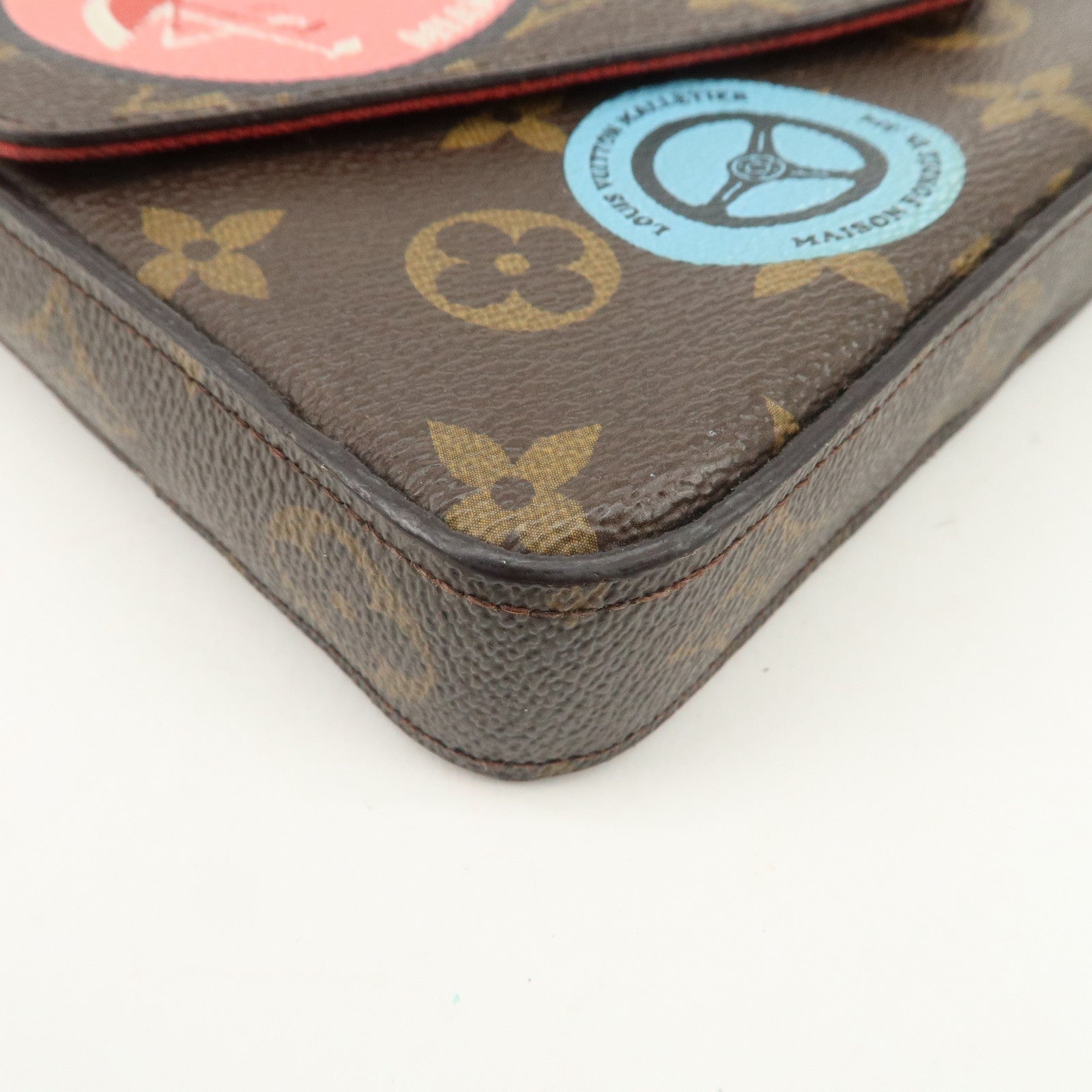 Louis Vuitton Monogram Pochette Felicie My World Tour Brown M62145