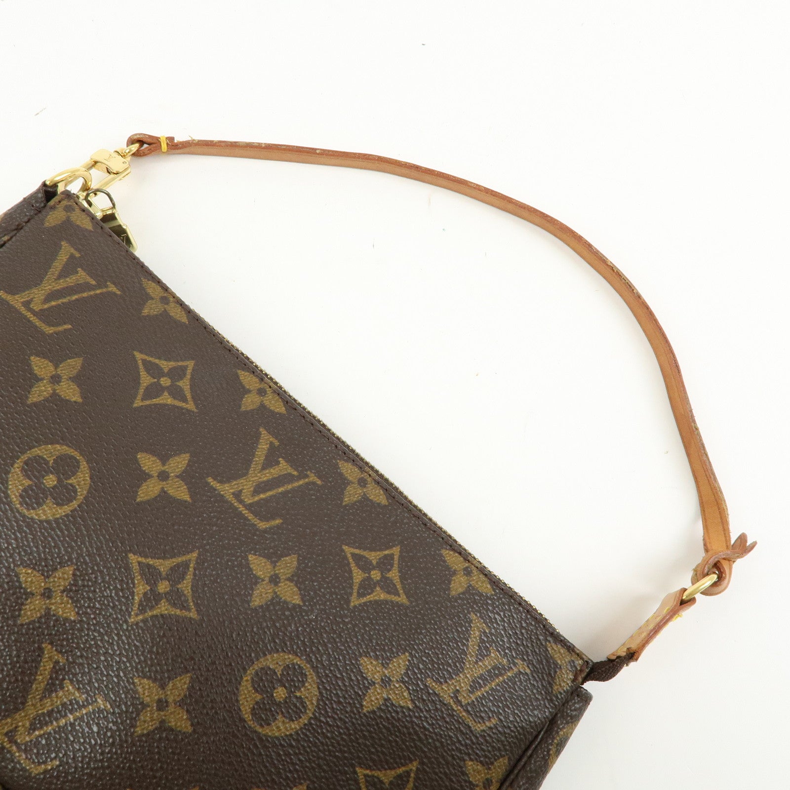 Louis Vuitton Monogram Pochette Accessoires Pouch Hand Bag M51980