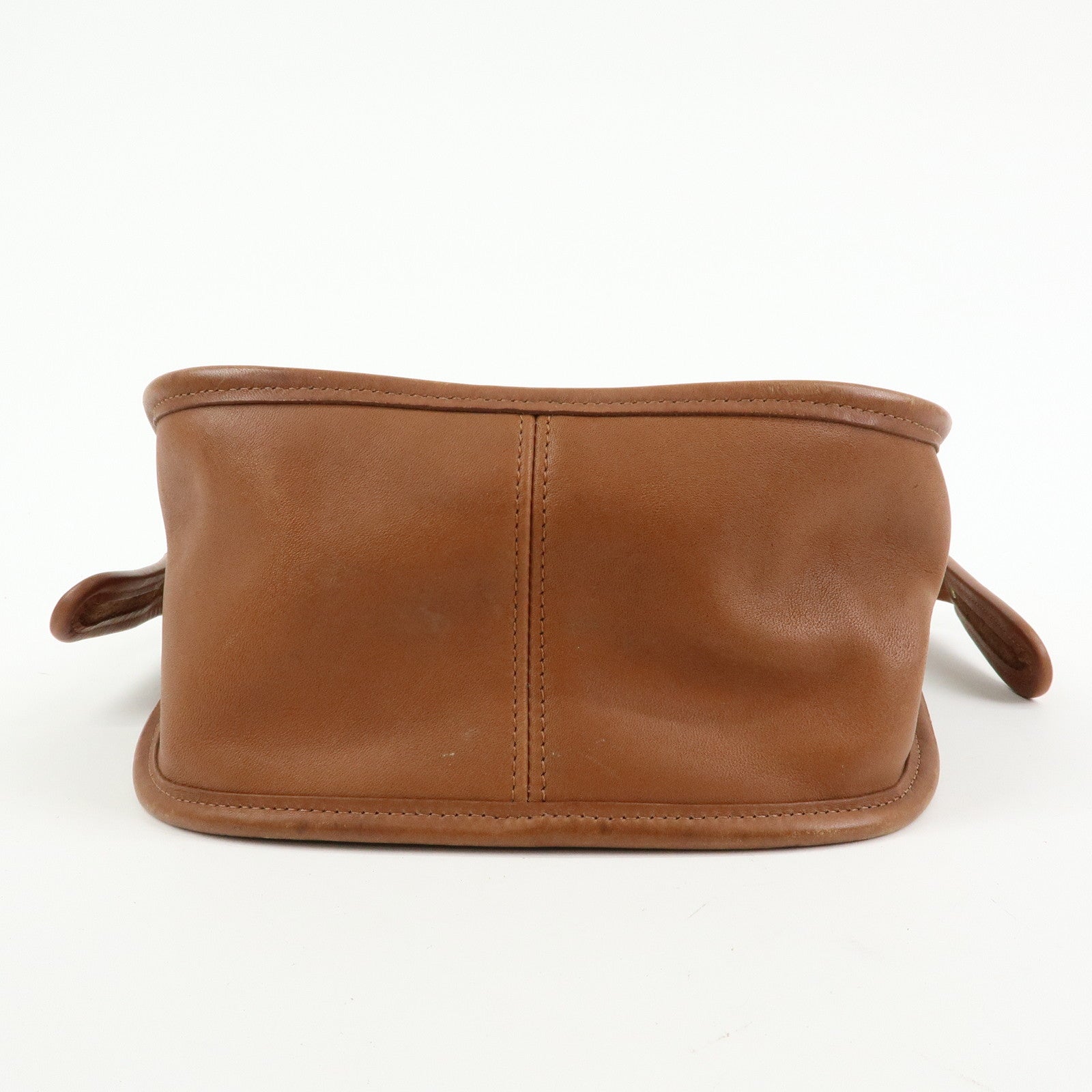 COACH Signature Ergo Set of 2 Leather Canvas Shoulder Bag Brown