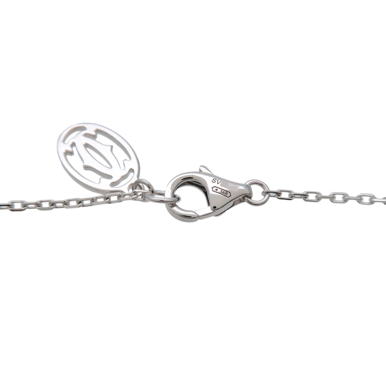Cartier Diamants Legers Necklace SM Diamond D'amour 0.09ct 750WG