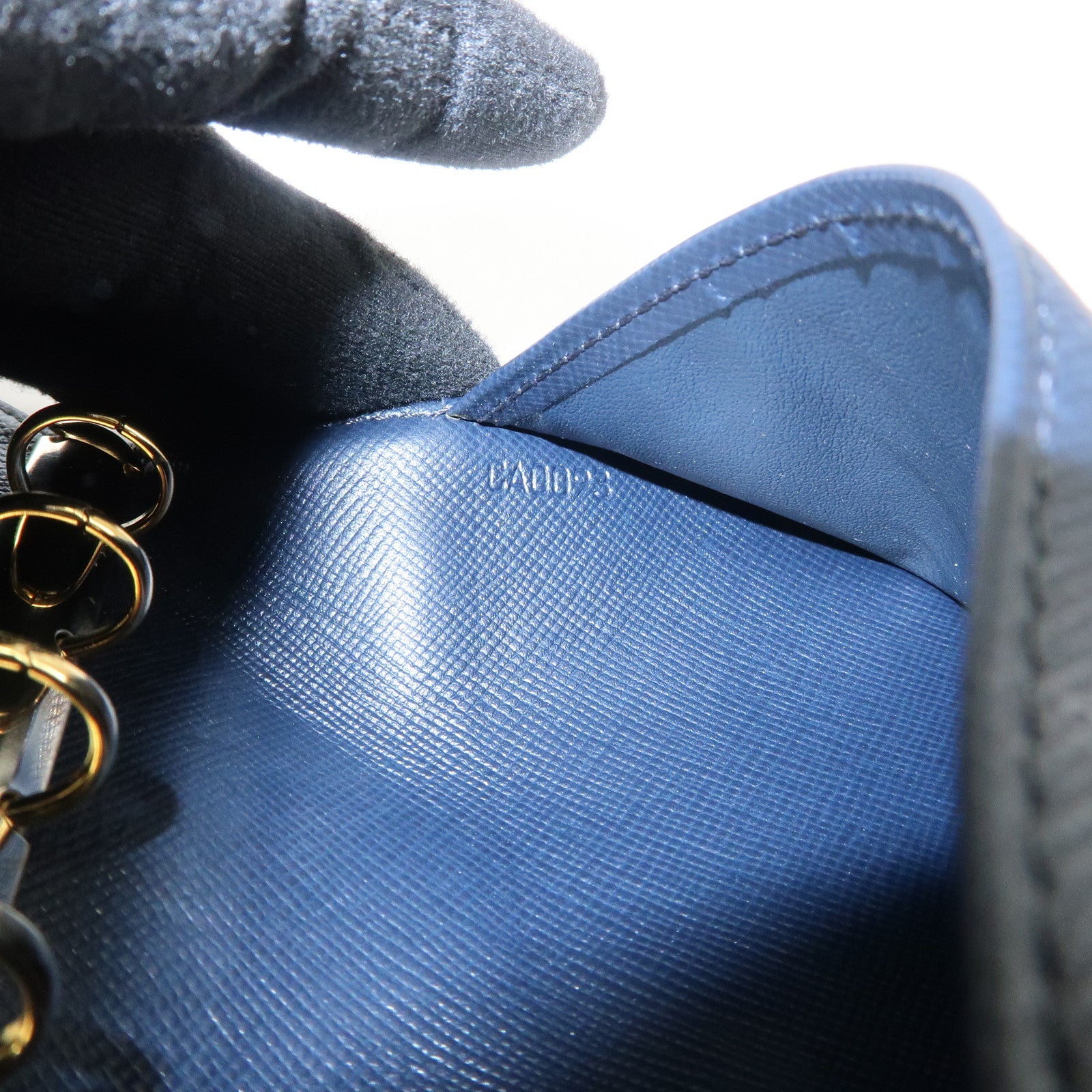 Louis Vuitton Monogram Mini Agenda PM Planner Cover TST Blue R20913