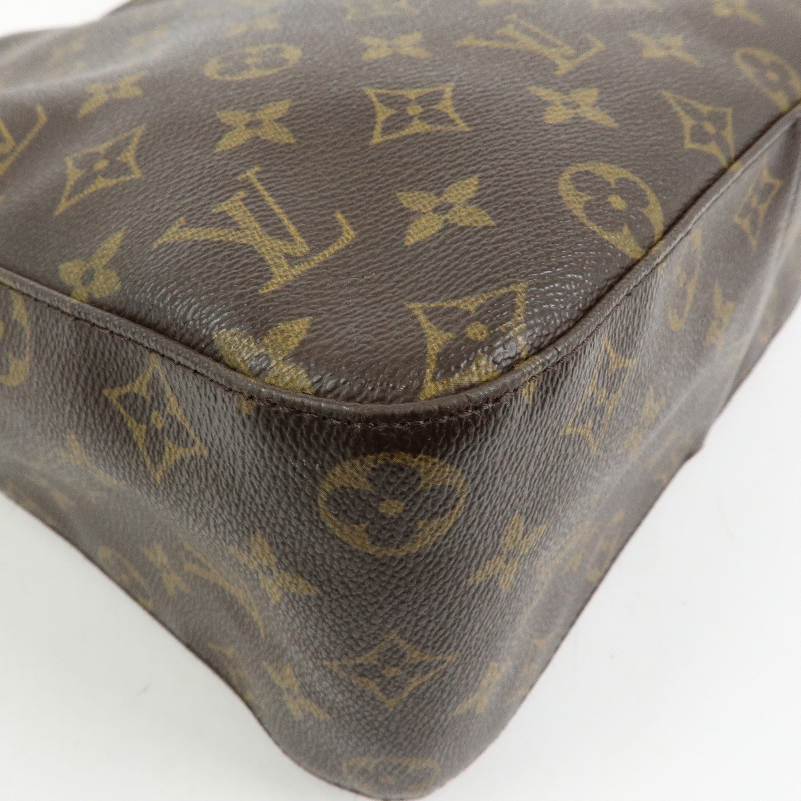 Louis Vuitton Monogram Looping GM Shoulder Bag Brown M51145