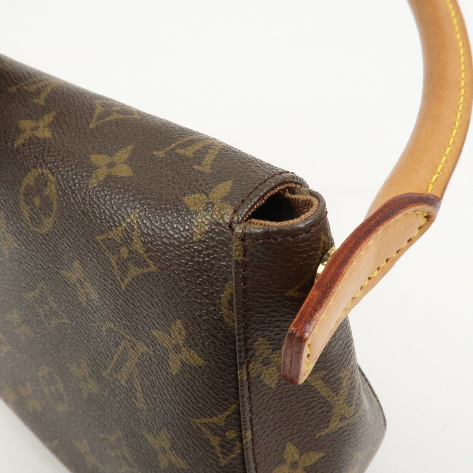 Louis Vuitton Monogram Mini Looping Shoulder Bag Brown M51147
