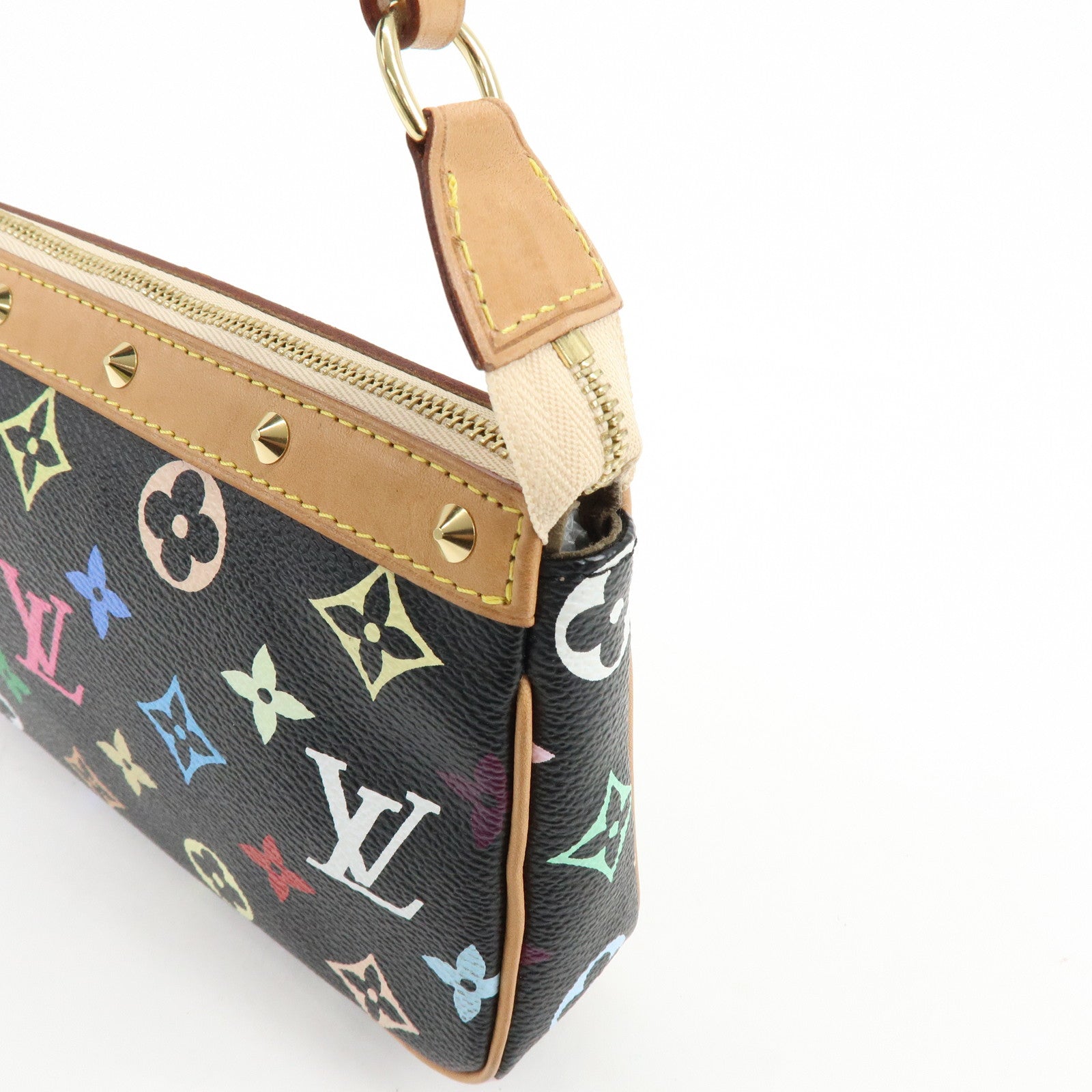 Louis Vuitton Monogram Multicolor Pochette Accessoires Noir M92648