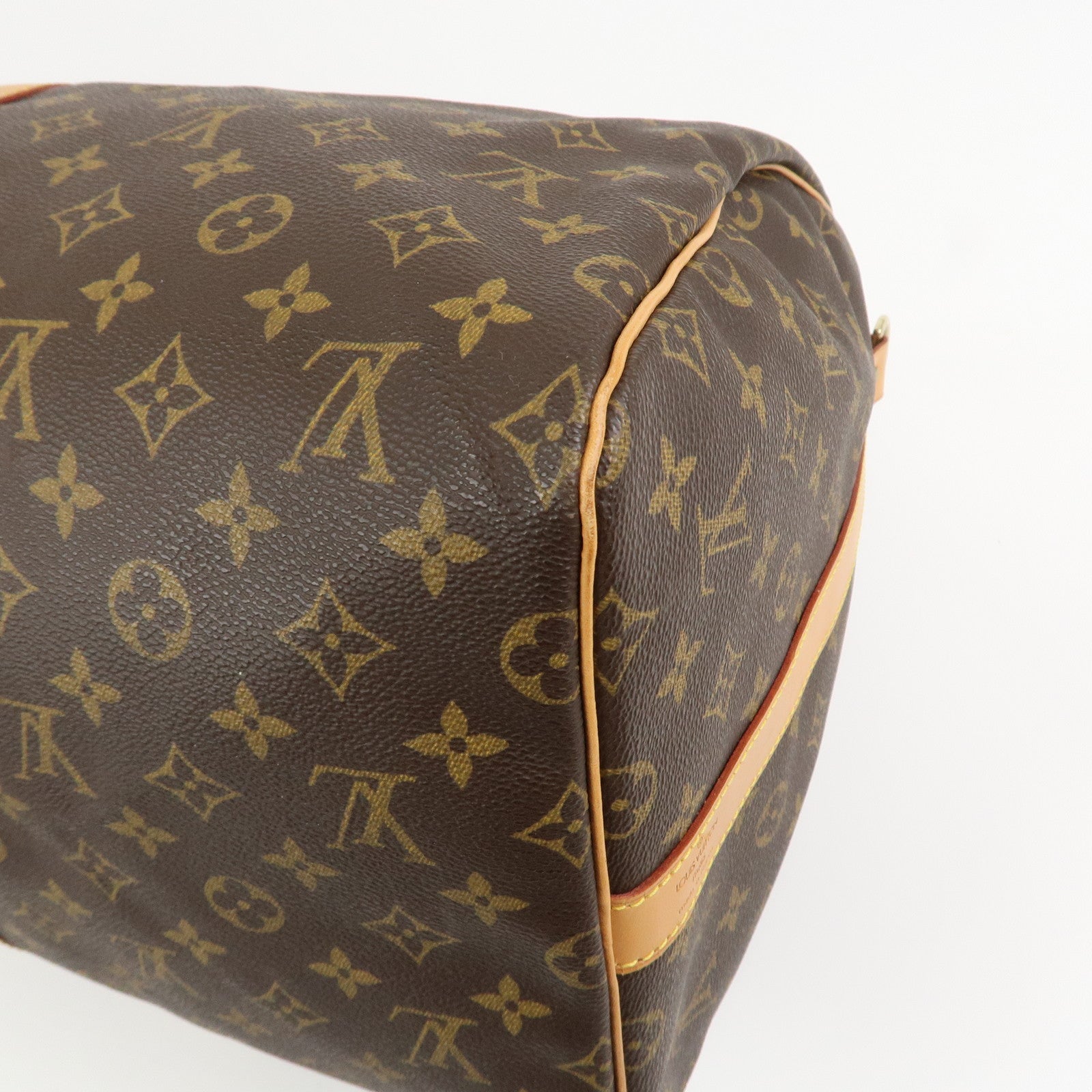 Louis Vuitton Monogram Keep All Bandouliere 55 Boston Bag M41424