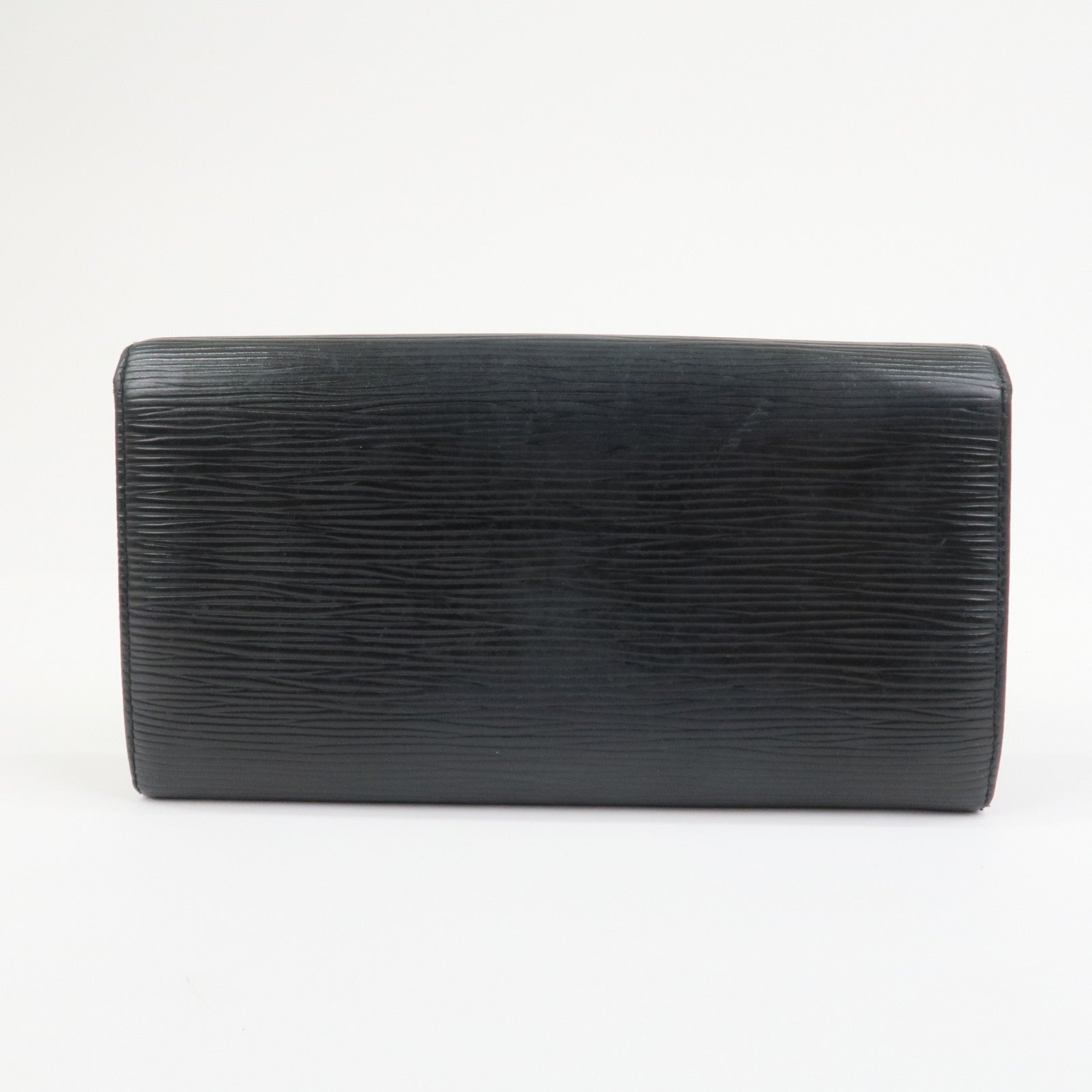 Louis Vuitton Epi Portefeuille Sarah Wallet Noir Black M63742