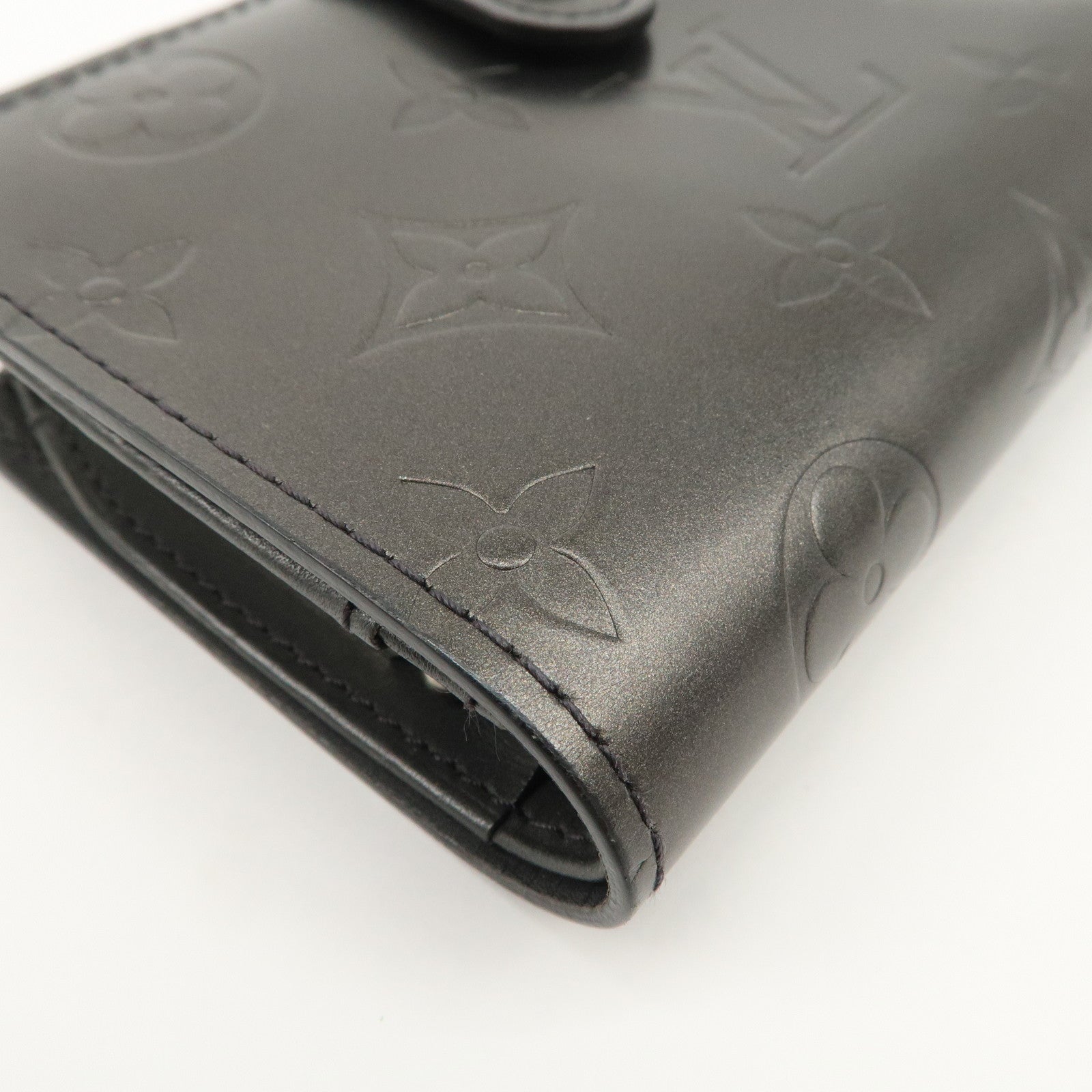 Louis Vuitton Monogram Matte Portefeuille Viennois Noir M65147