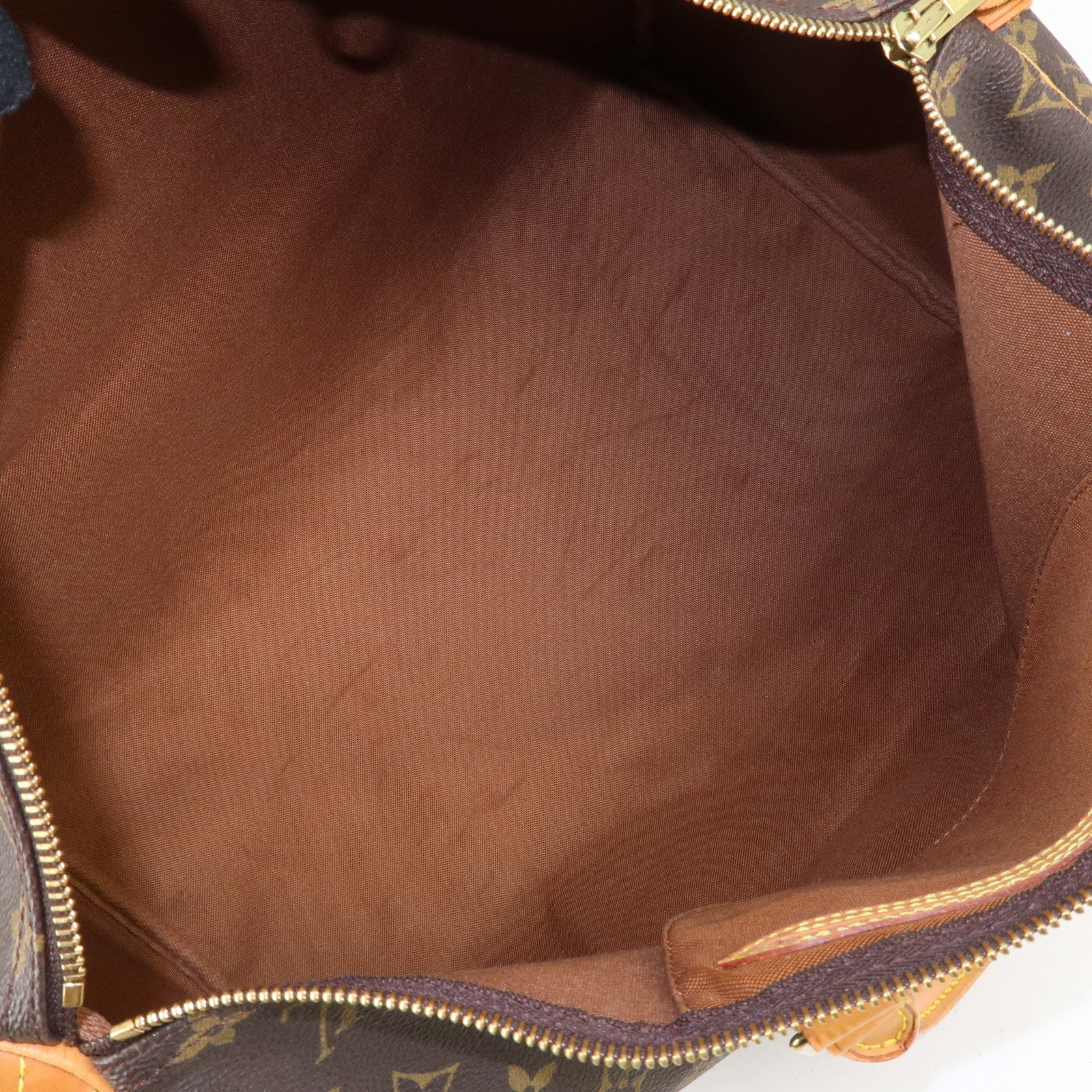 Louis Vuitton Monogram Speedy 40 Hand Bag Boston Bag Brown M41522