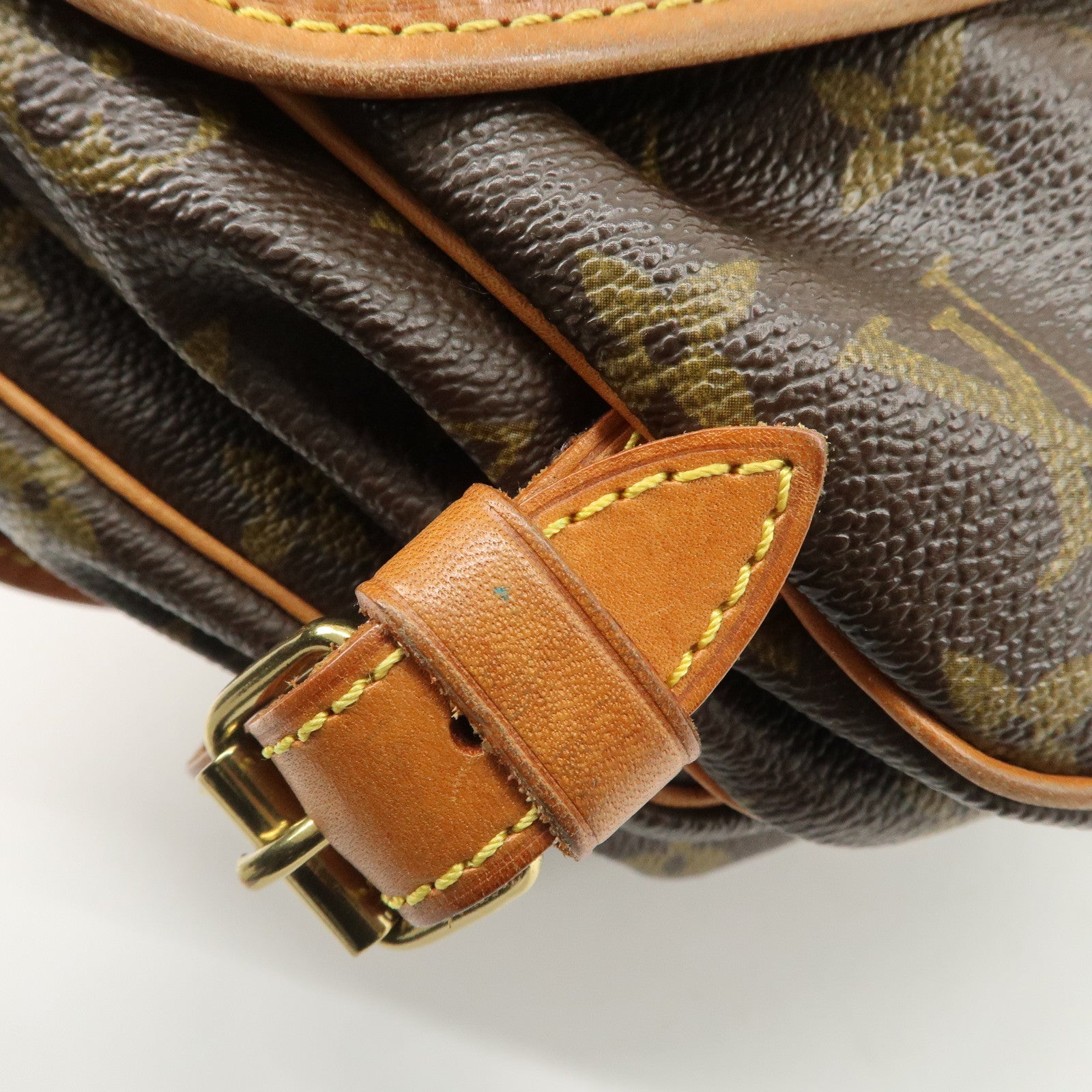 Louis Vuitton Monogram Saumur 30 Shoulder Bag Brown M42256 Used