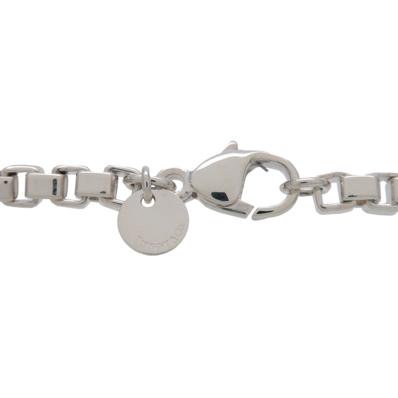 Tiffany & Co Venetian Link Necklace SV925 Silver