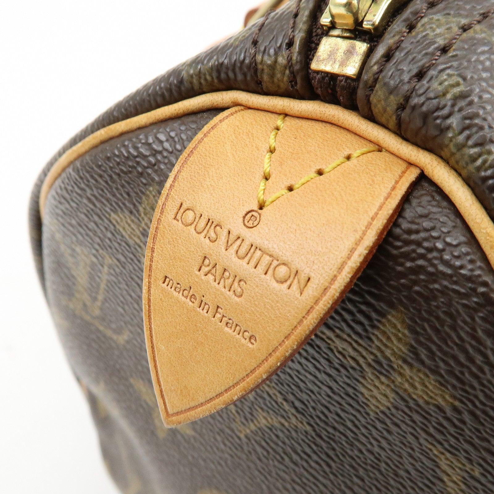 Louis Vuitton Monogram Speedy 25 Boston Bag Hand Bag Brown M41528